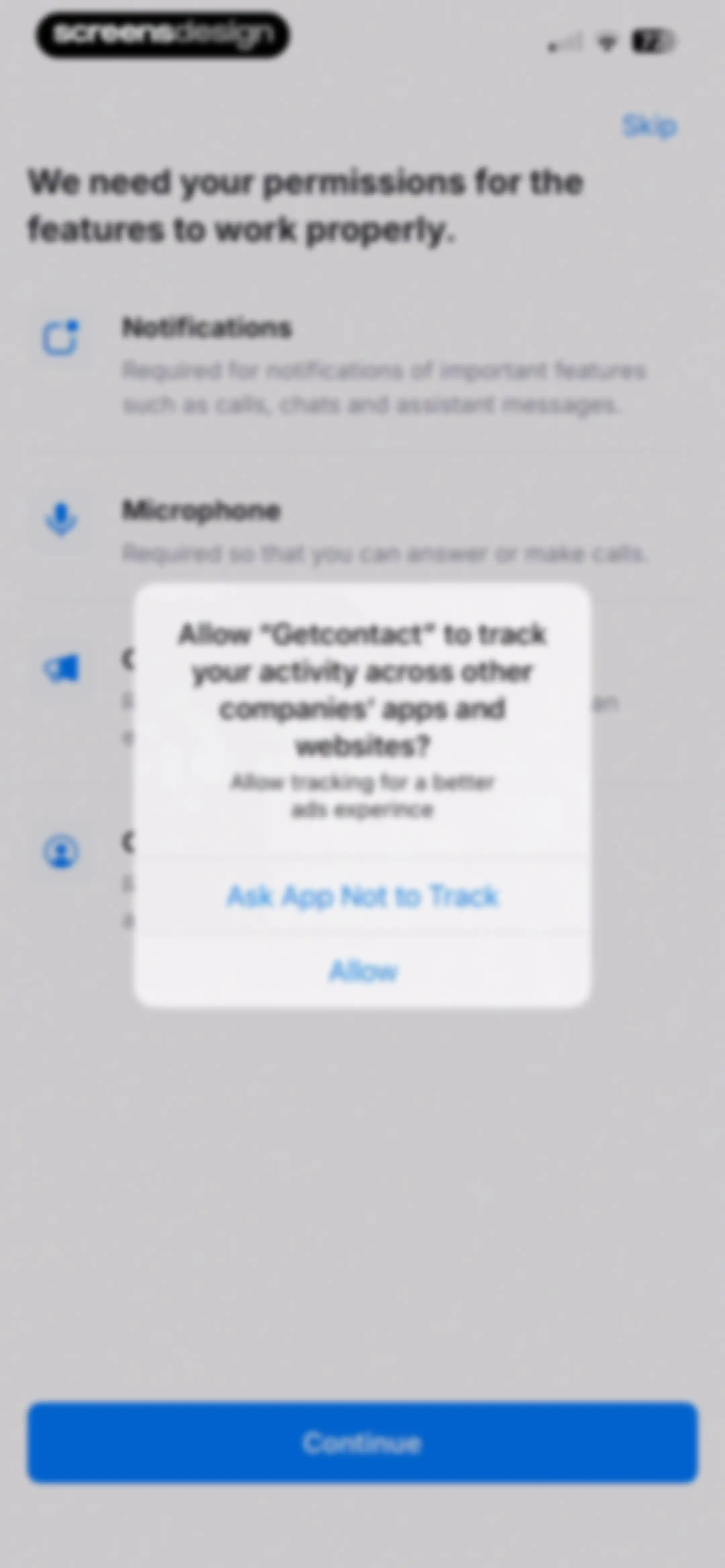 Getcontact screen 23