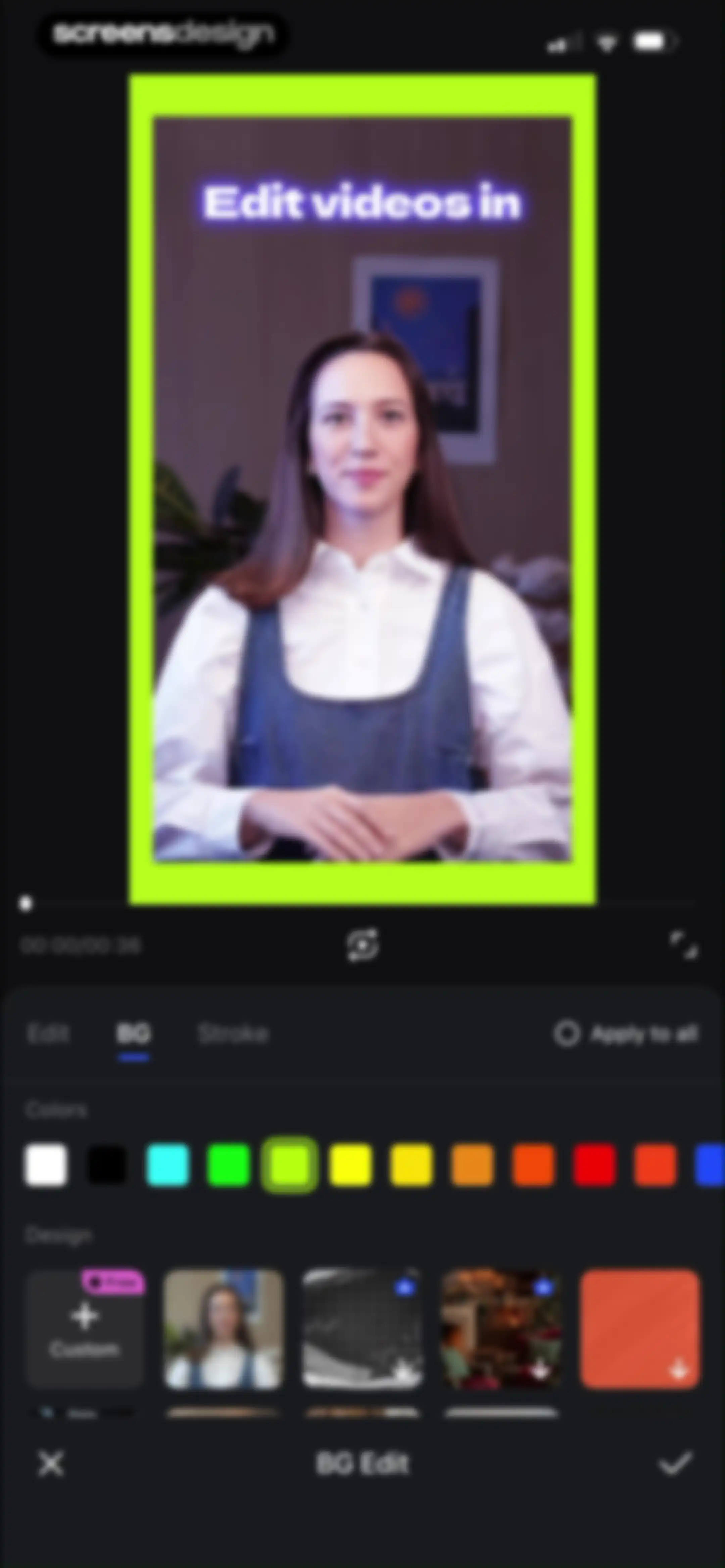 Vmake Labs: create viral video screen 59