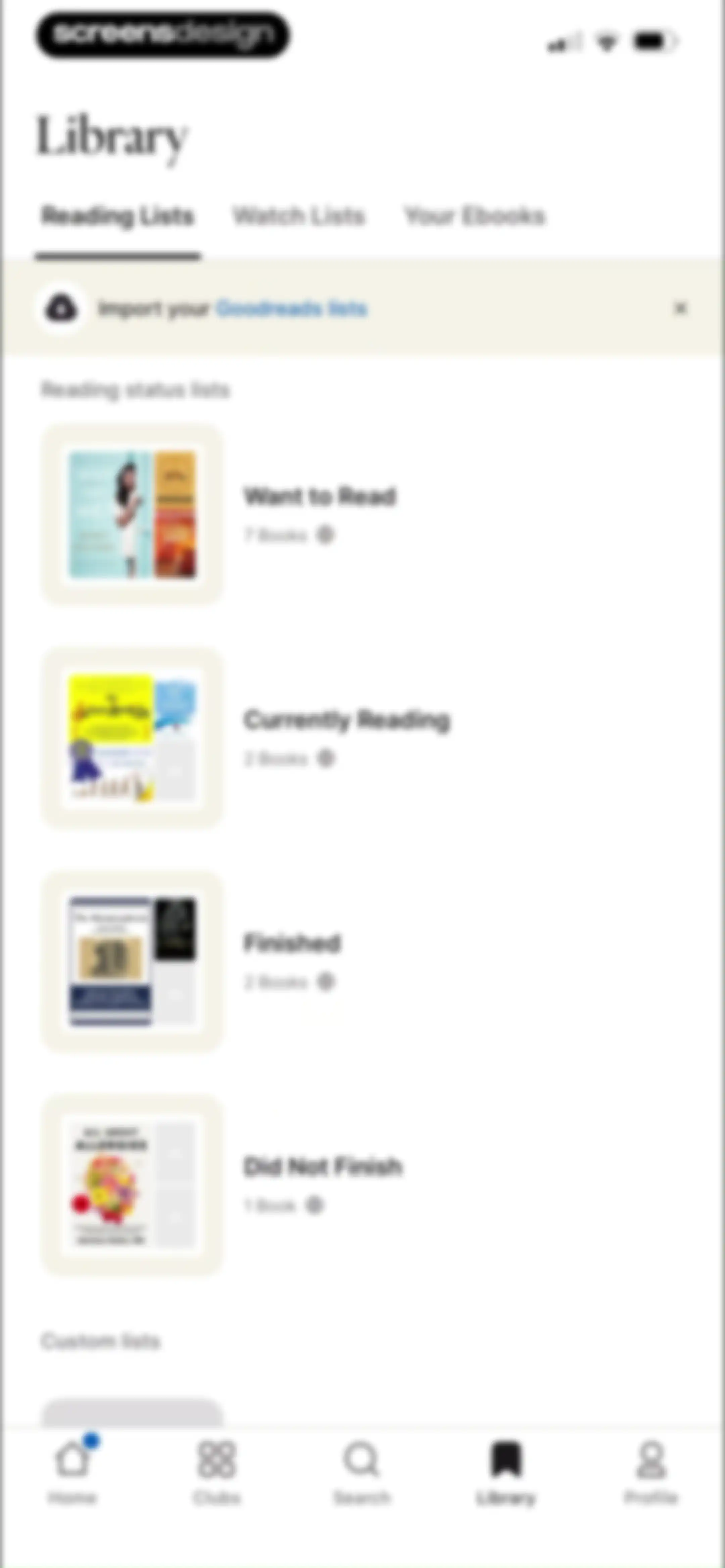Fable: Track & Discuss Books screen 173
