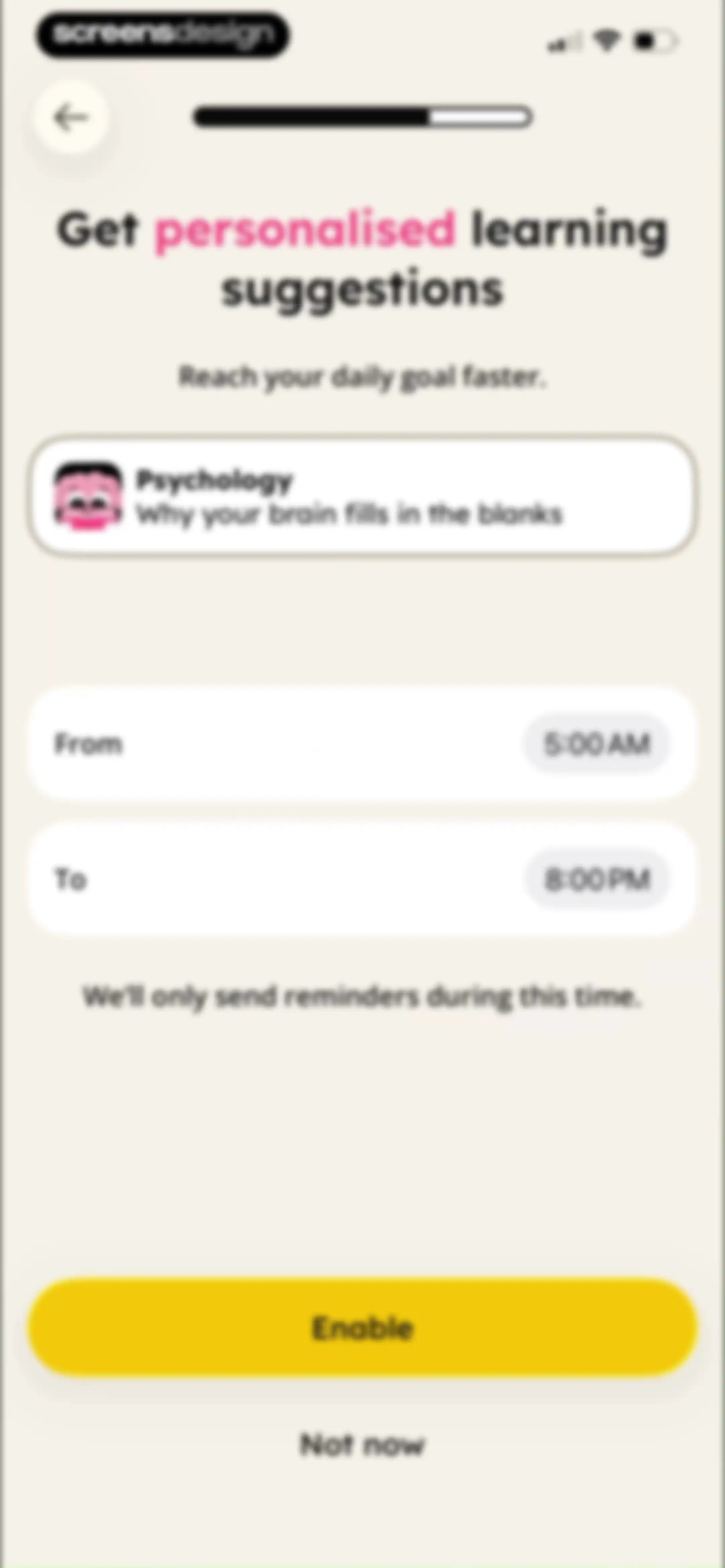 GenK: Daily Learning & Quiz screen 12