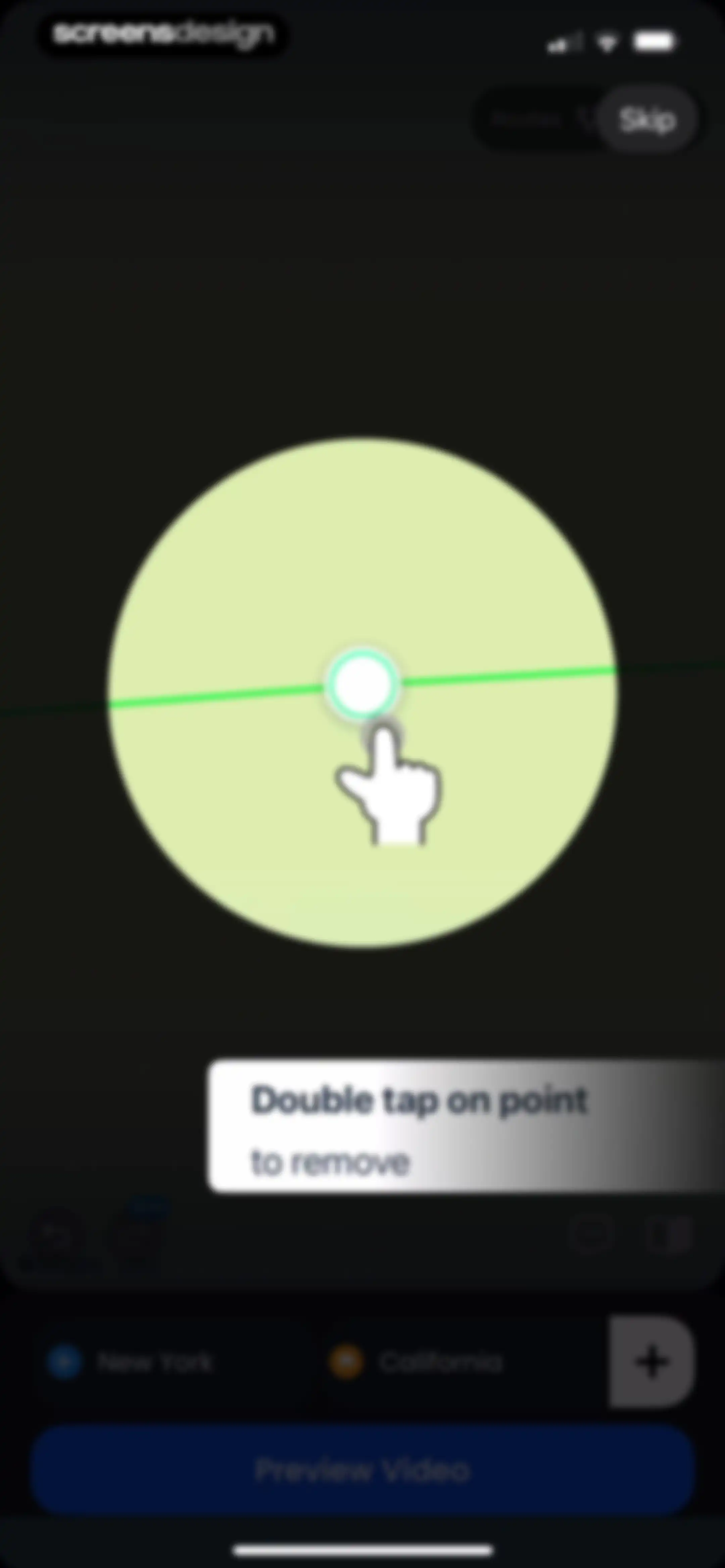 TravelAnimator: Journey Route screen 39