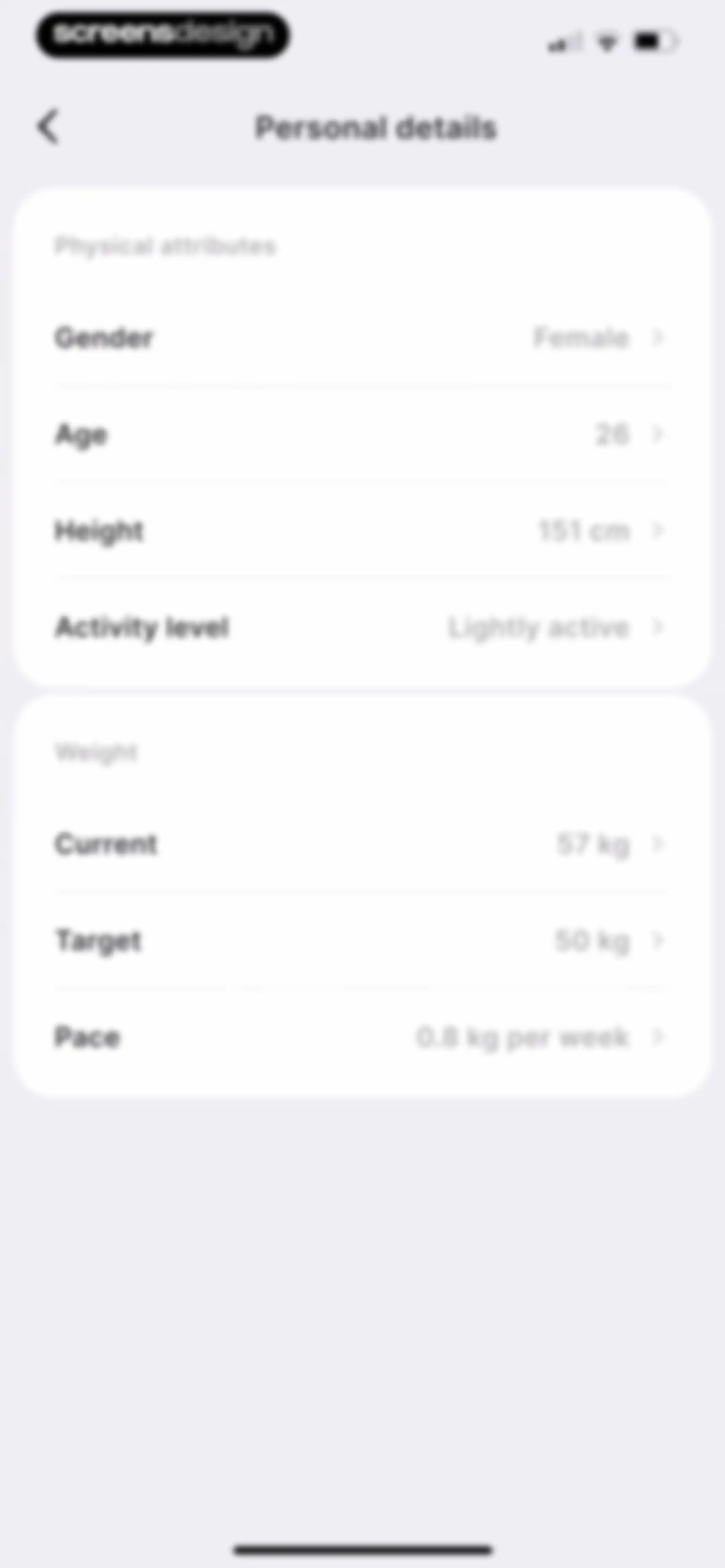 BitePal: Food Calorie Tracker screen 141