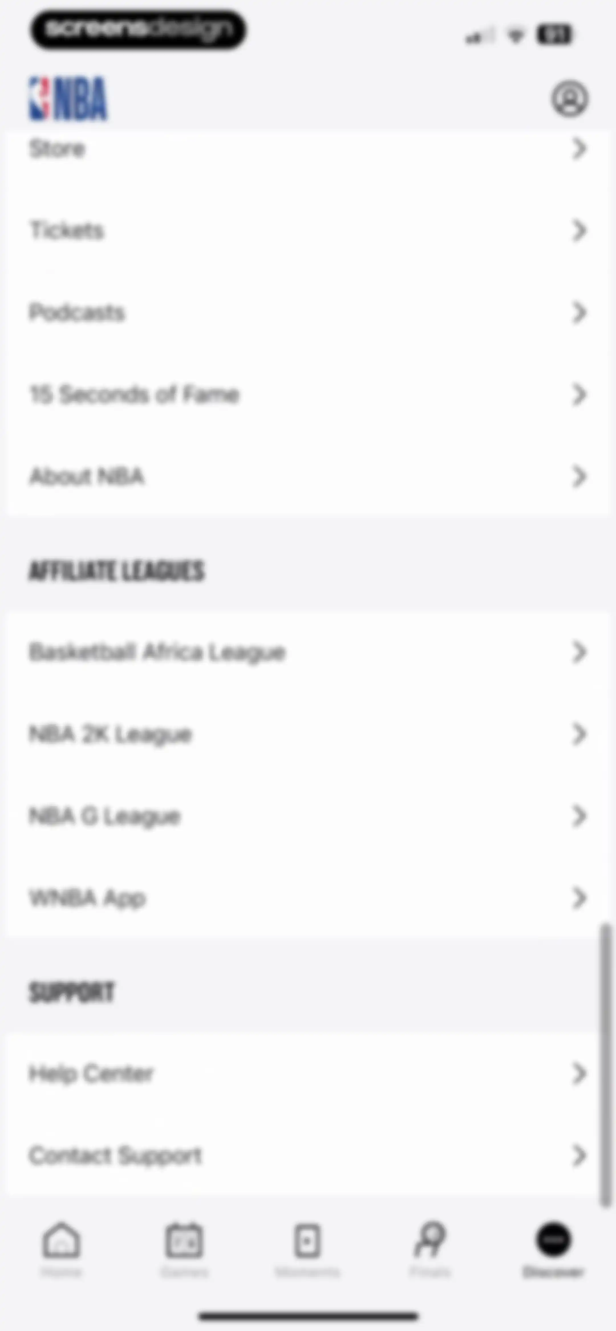 NBA: Live Games & Scores screen 97