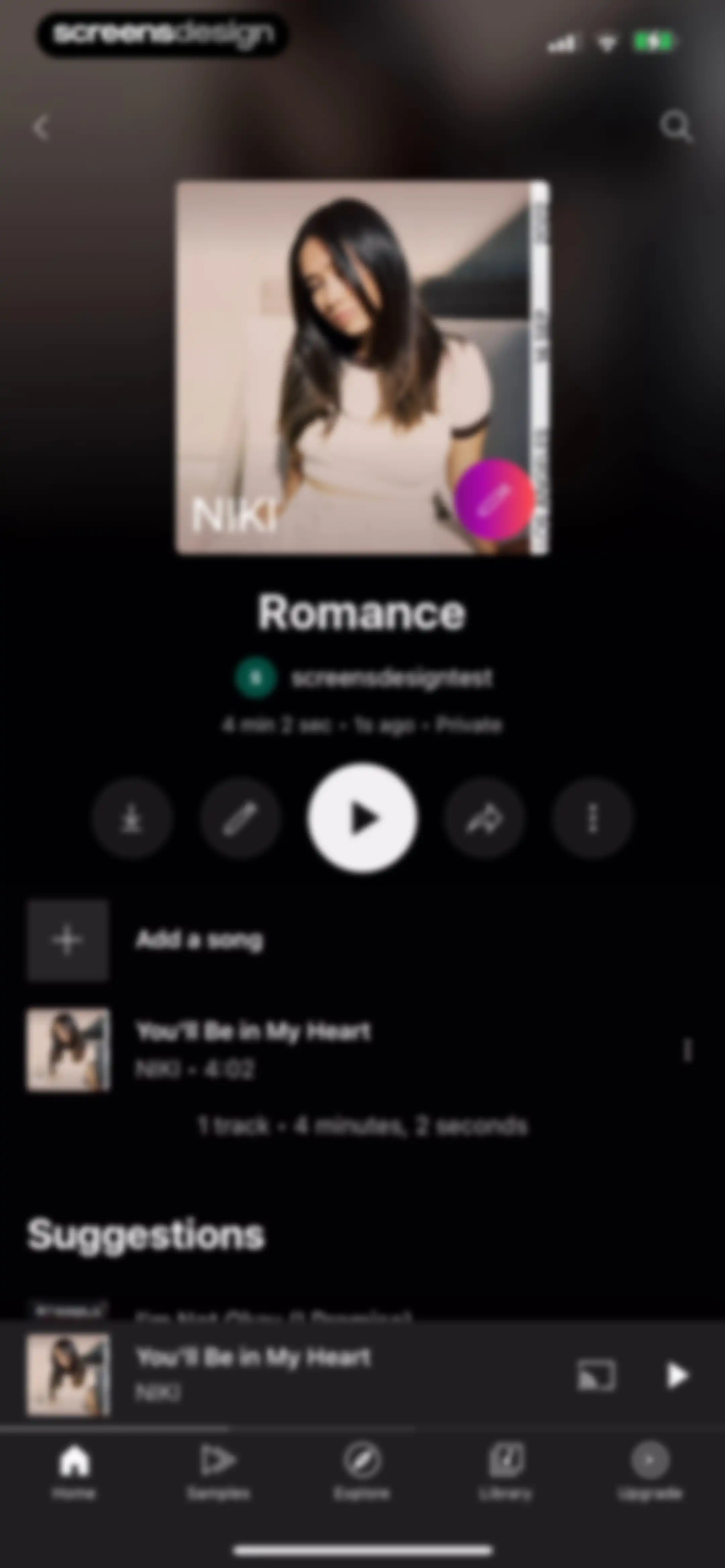 YouTube Music screen 34