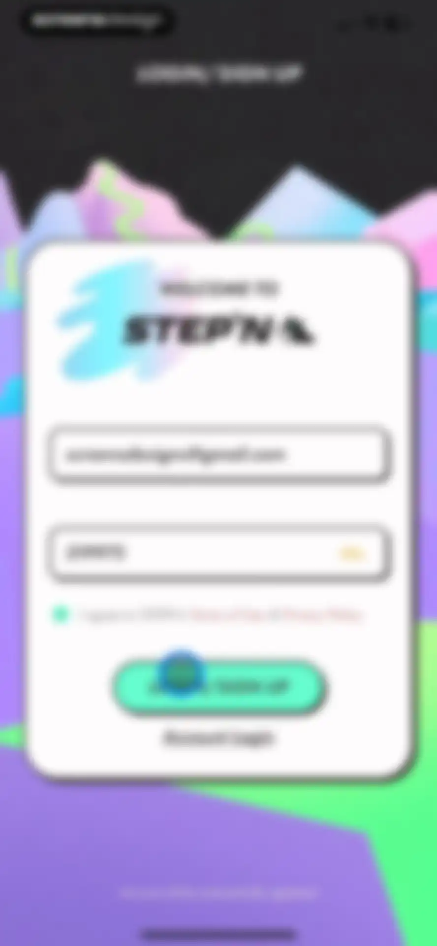 STEPN screen 4