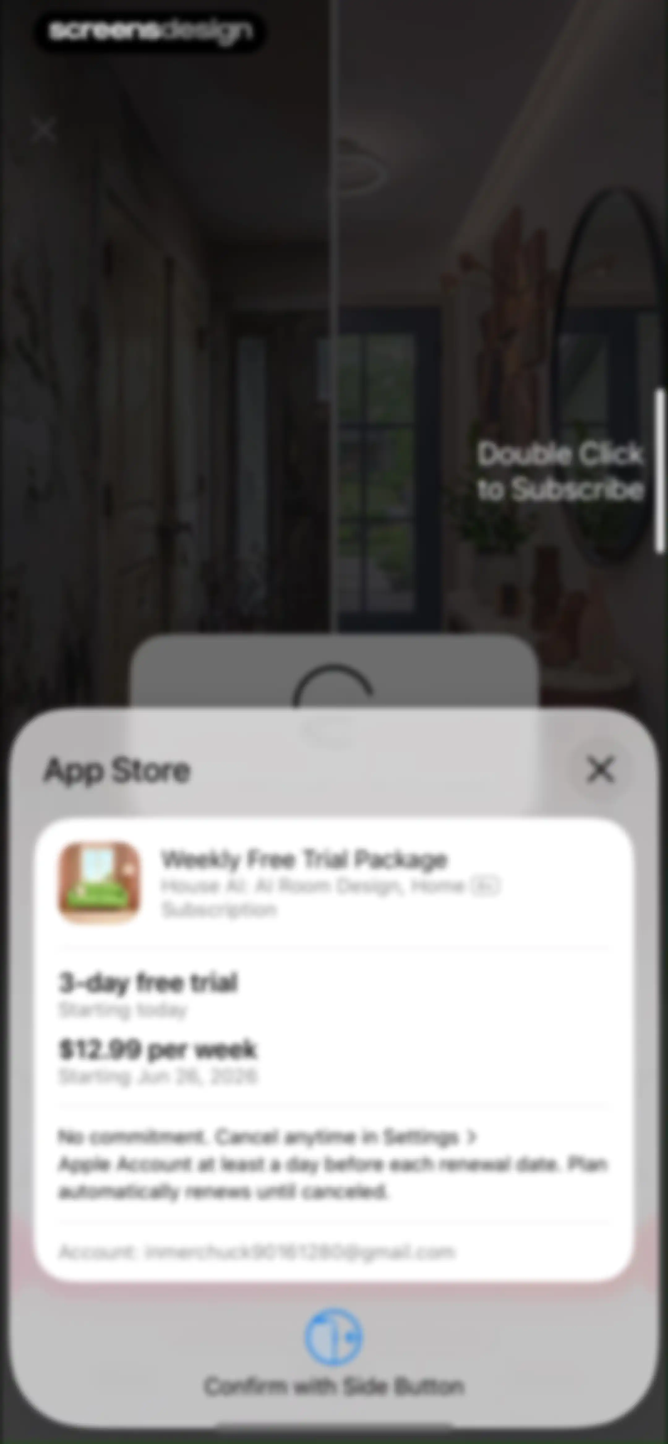 House AI: AI Room Design, Home screen 9