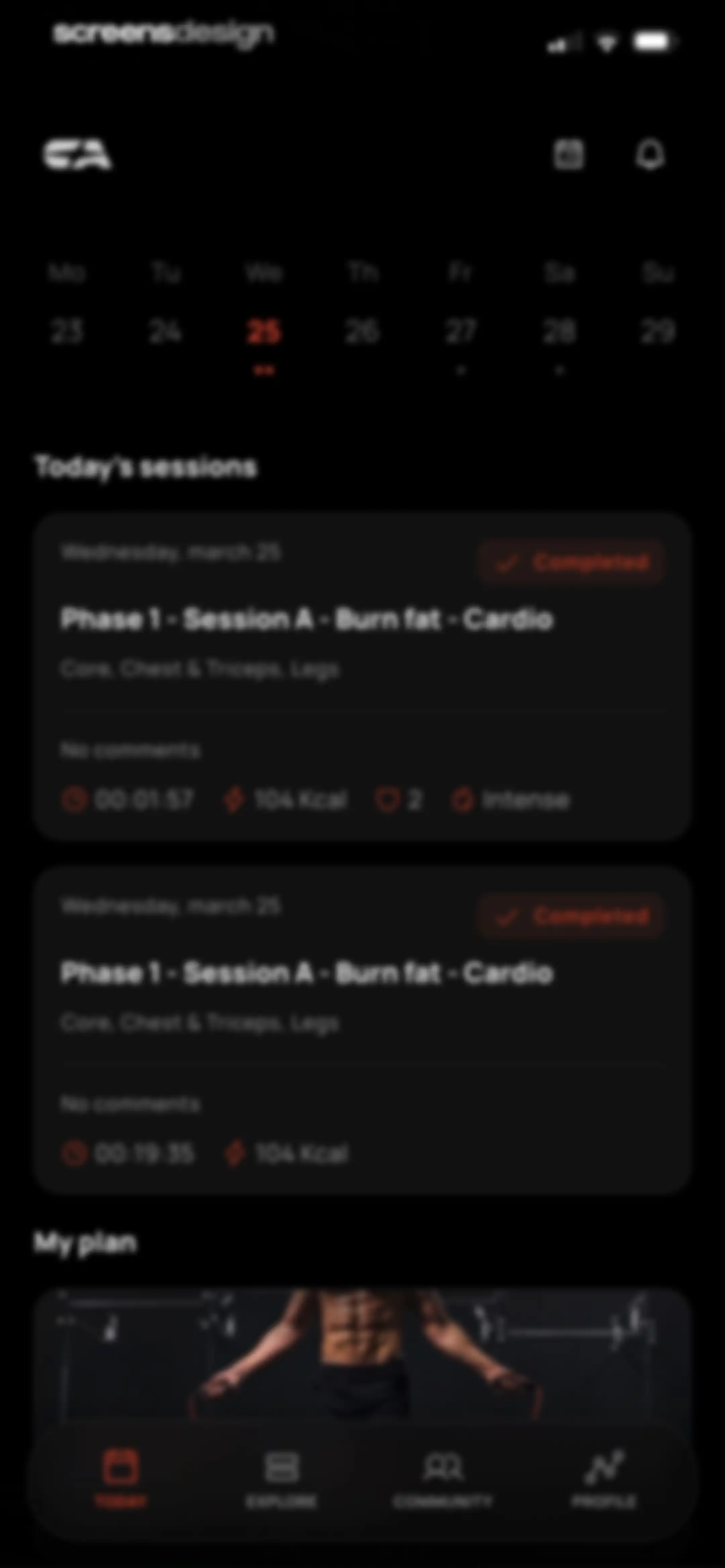 Calisteniapp: Fit & Strong screen 96