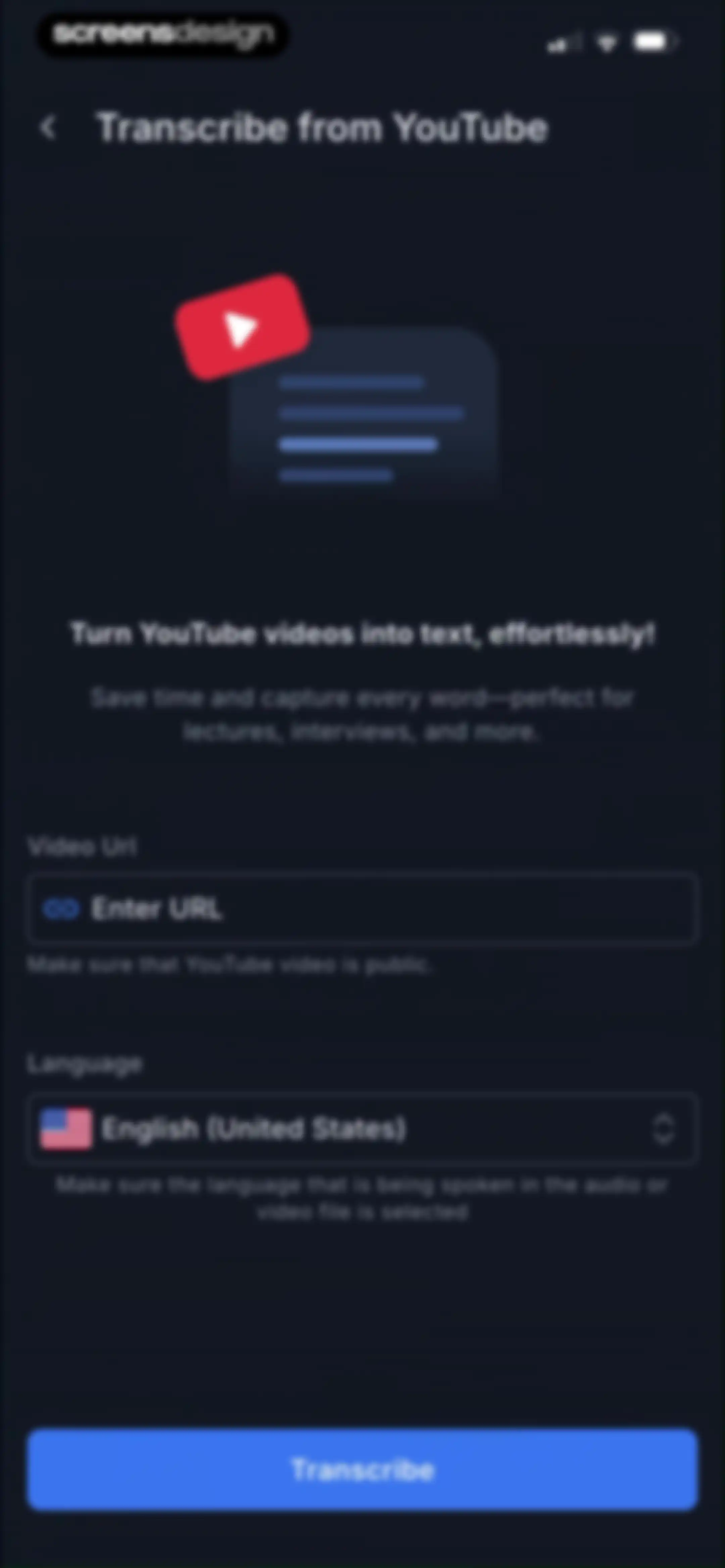 Transkriptor - Speech to Text screen 24