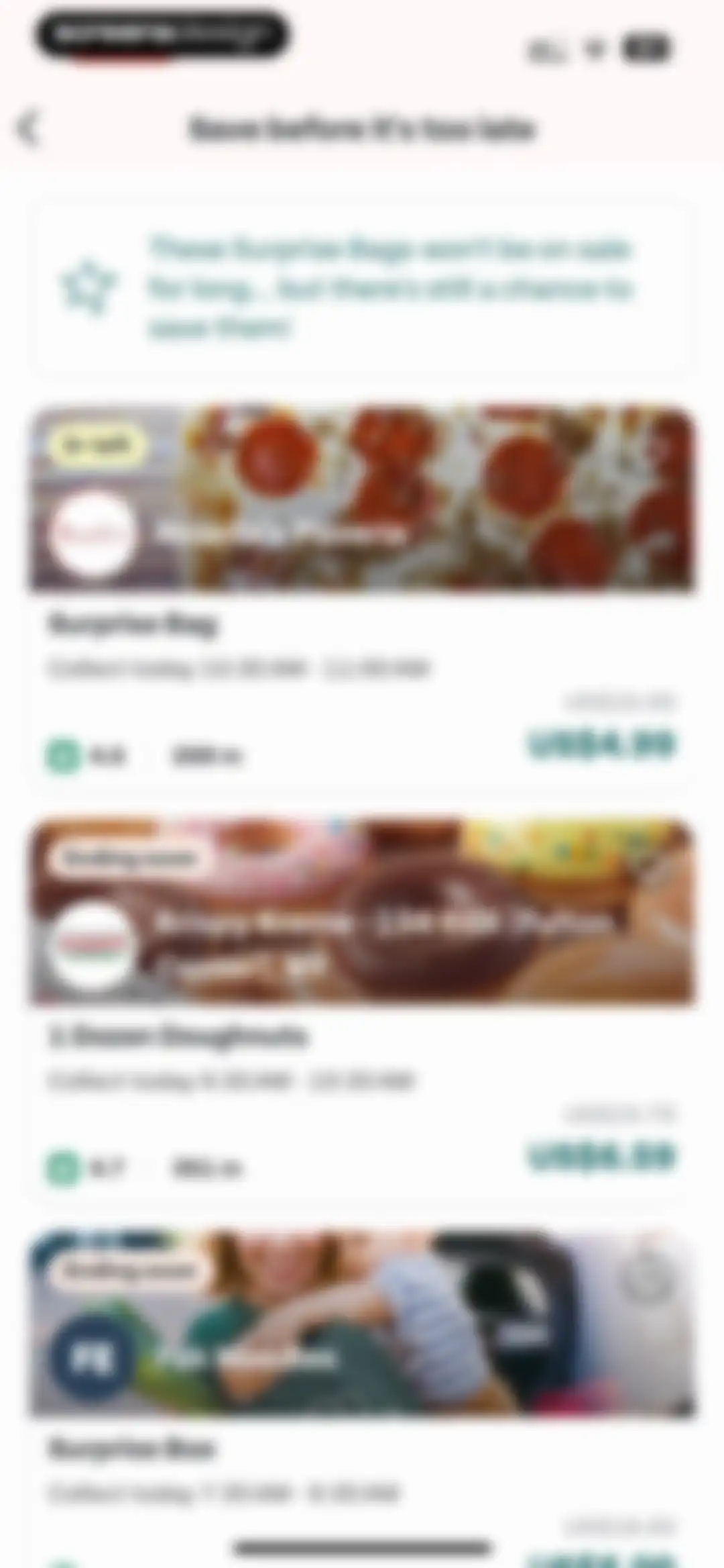 Too Good To Go: Save Good Food screen 32