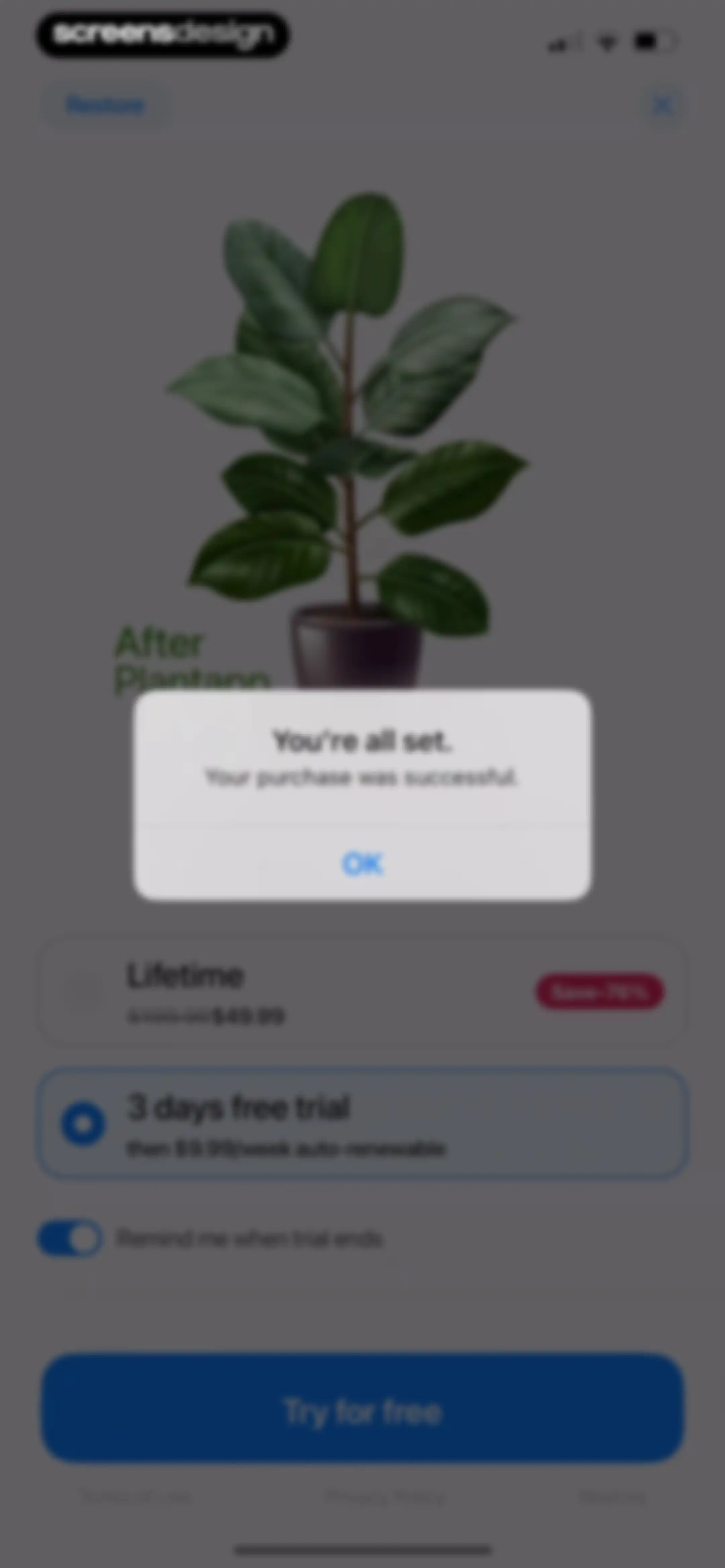 Plant App: Plant Identifier screen 11