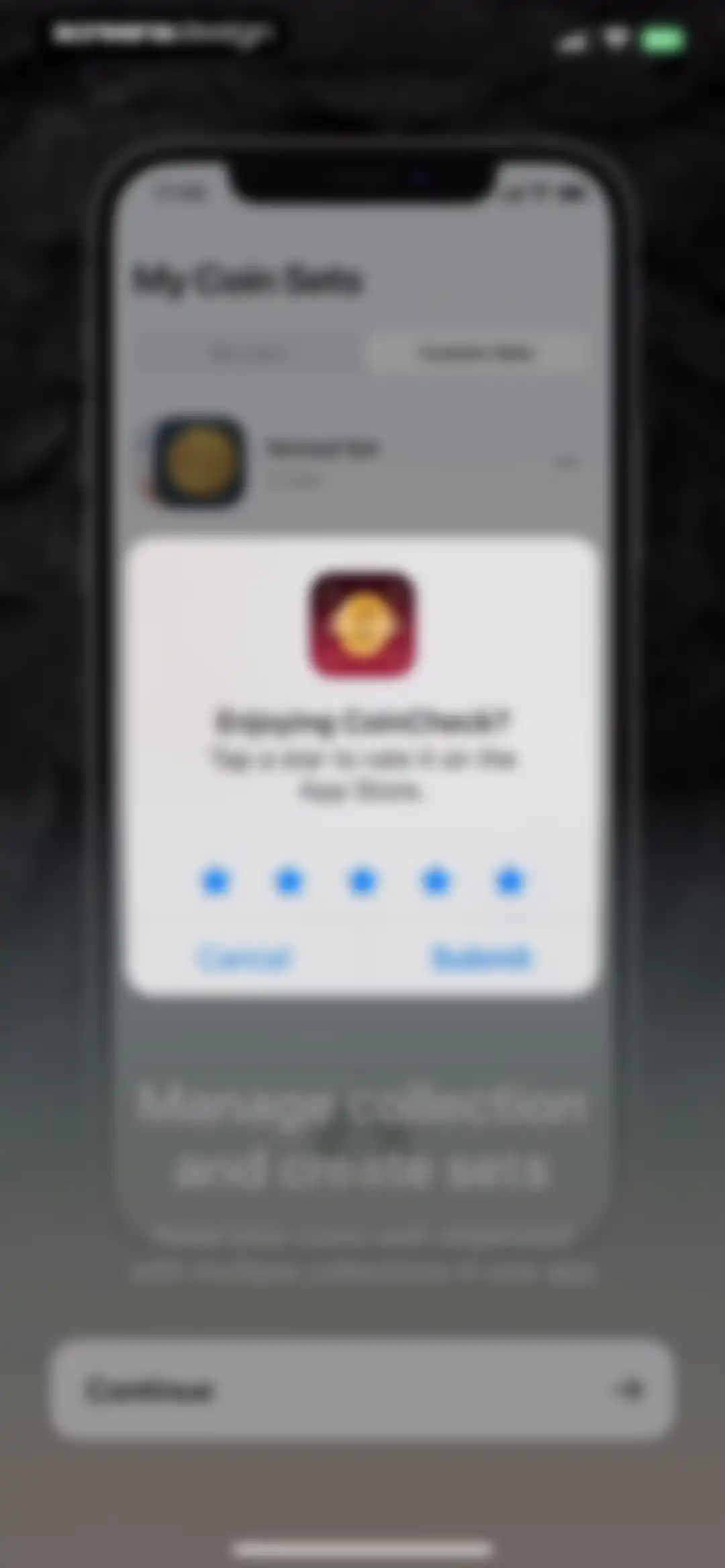 Coin Identifier - CoinCheck screen 6