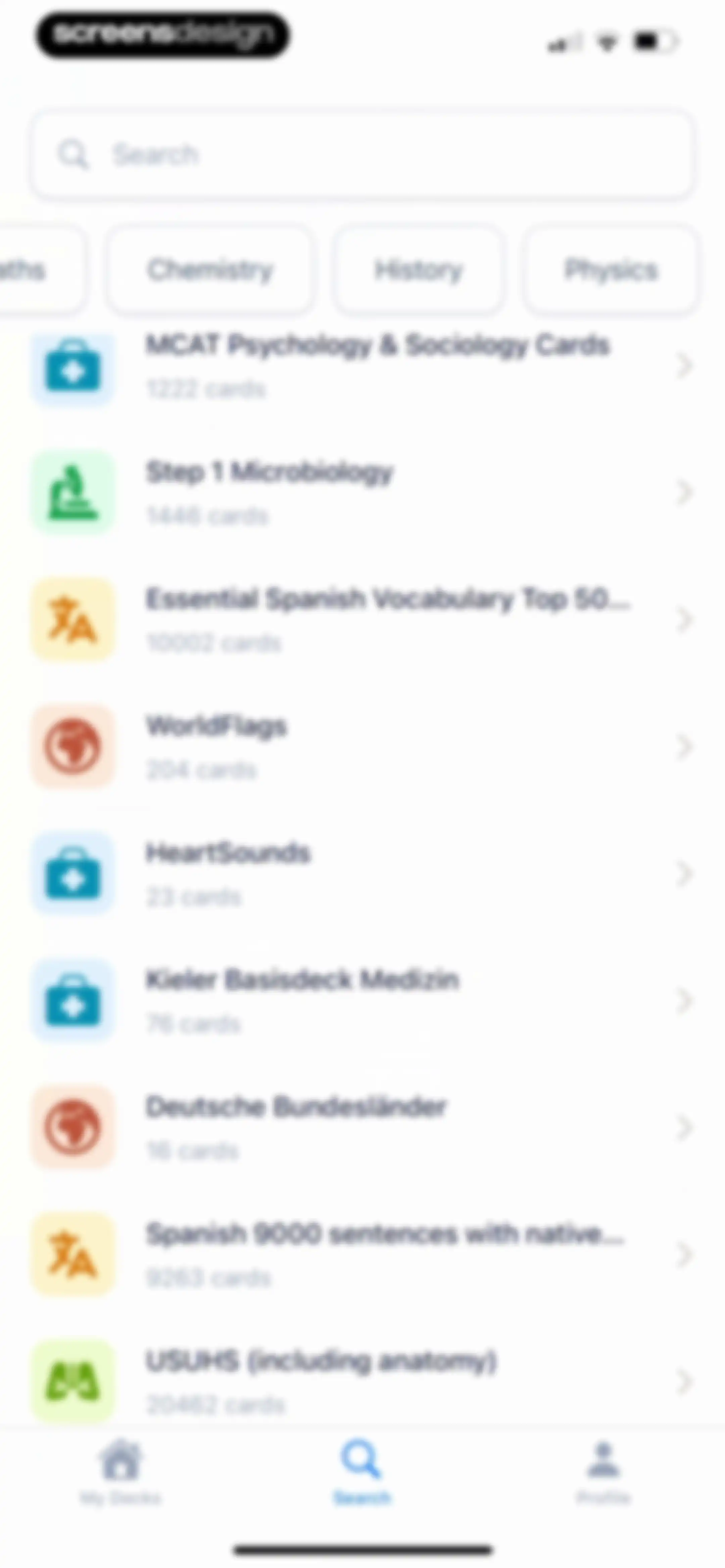 Mopiq: AI Flashcards Learning screen 85