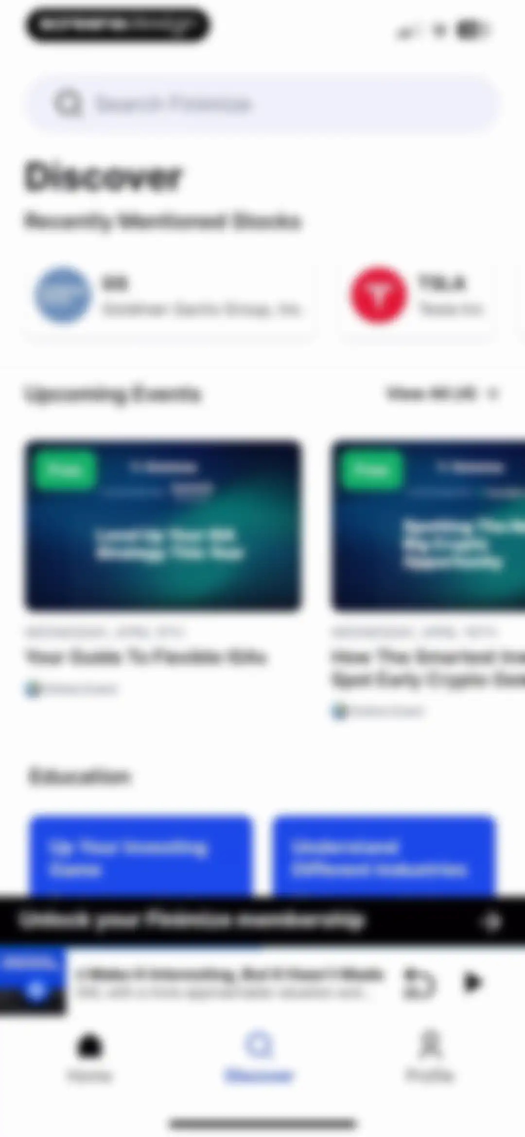 Finimize: Investing Insights screen 45