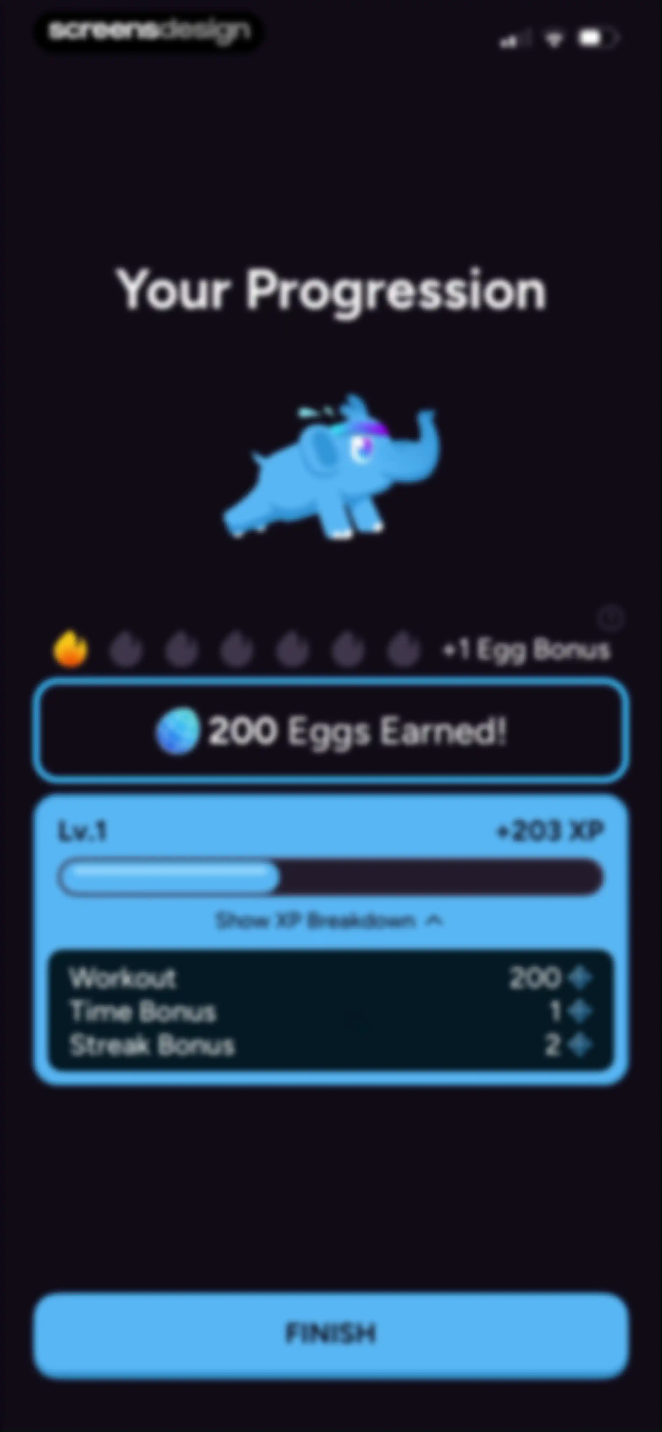 Liftoff - Ranked Gym Workouts screen 151