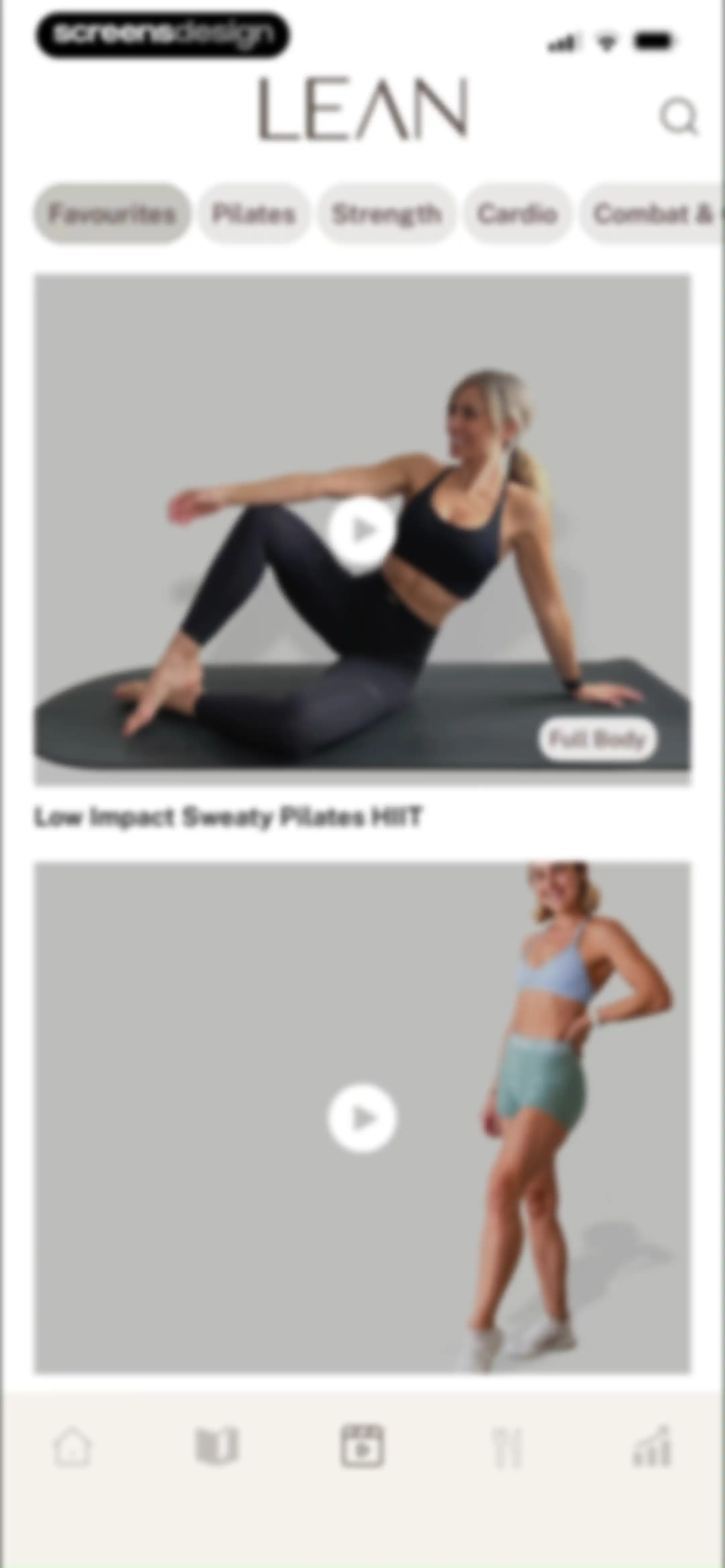 LEAN With Lilly screen 75