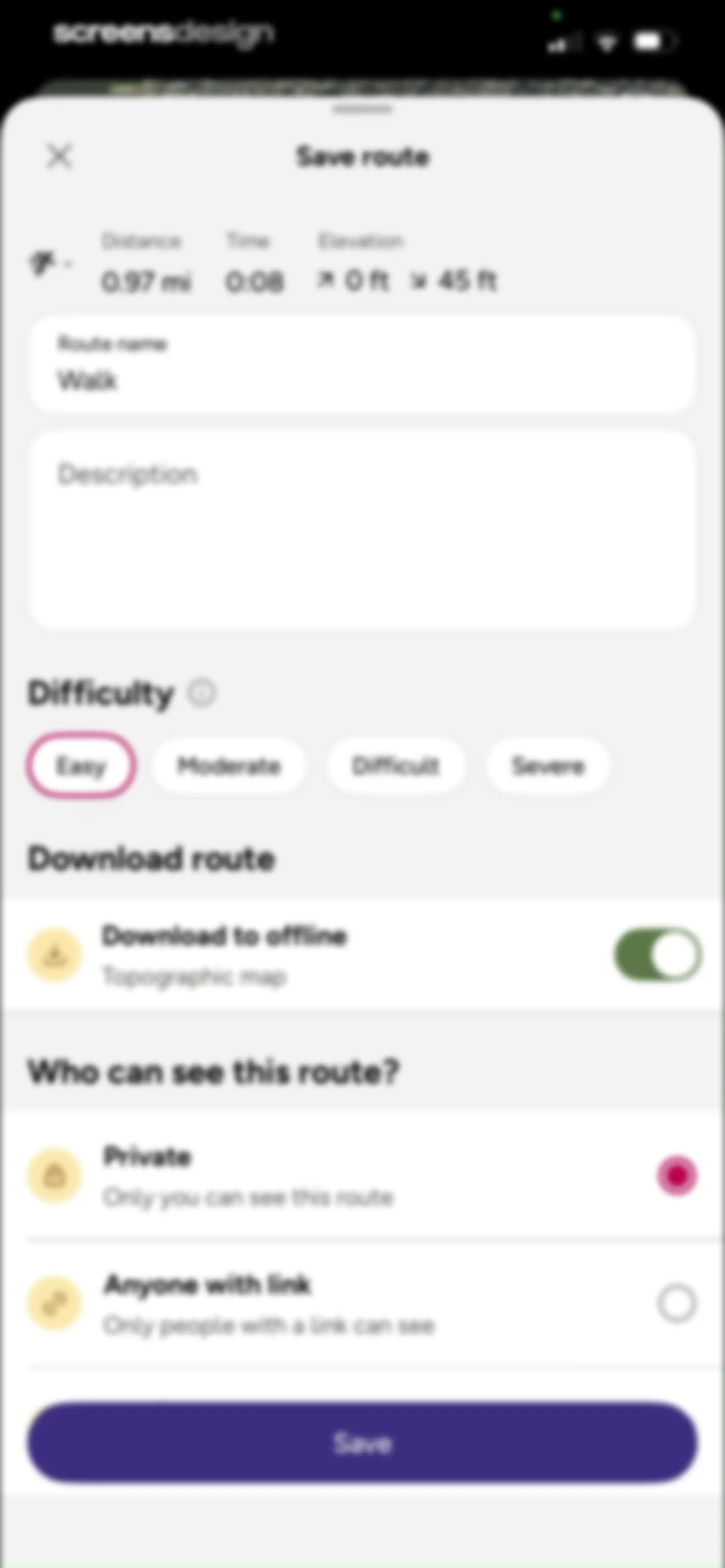 OS Maps: Walk, Hike, Run, Bike screen 79
