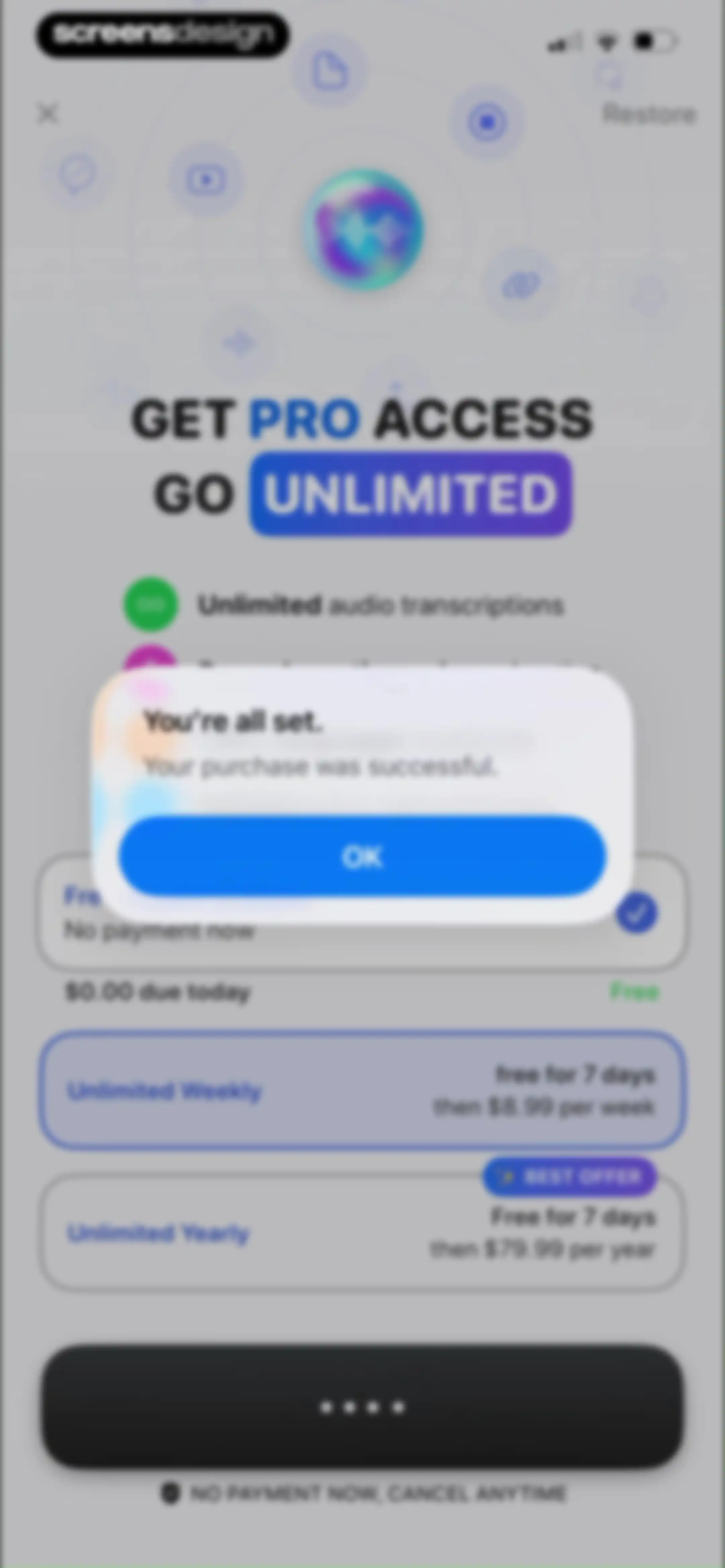 Notee: AI Note Taker screen 21