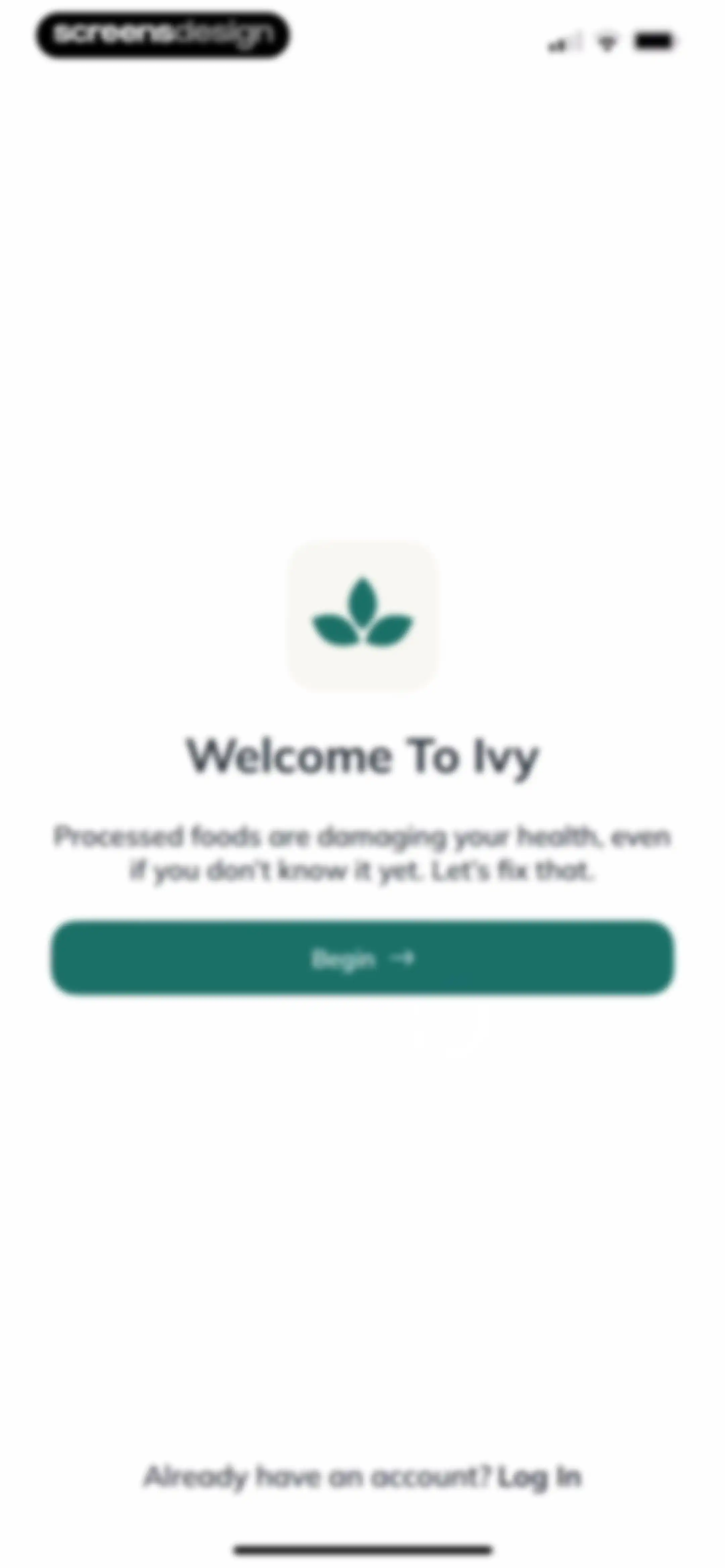 Ivy: Processed Food Scanner screen 3