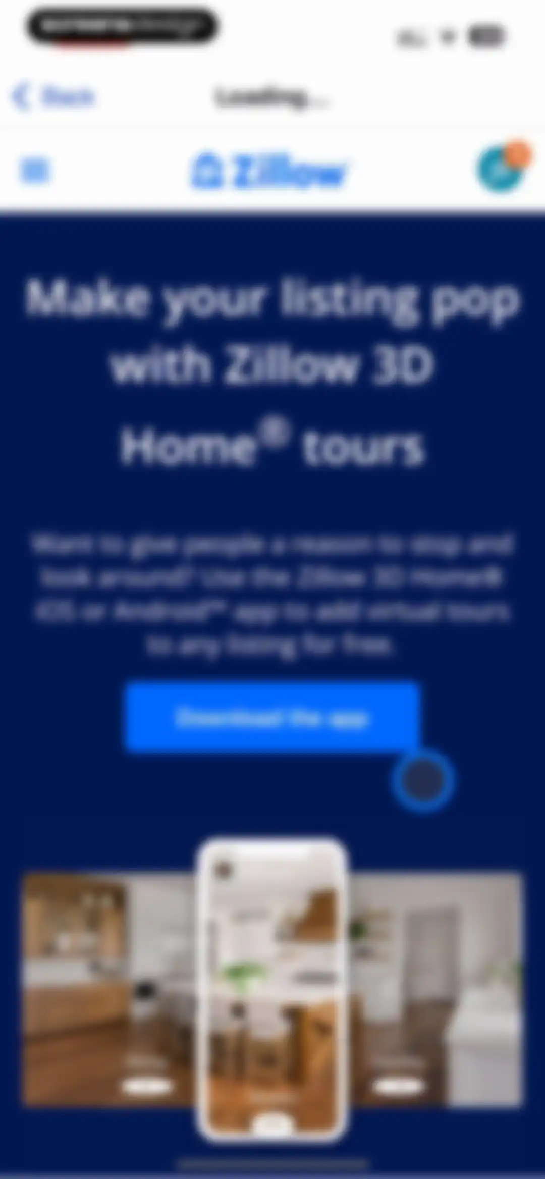 Zillow Real Estate & Rentals screen 153