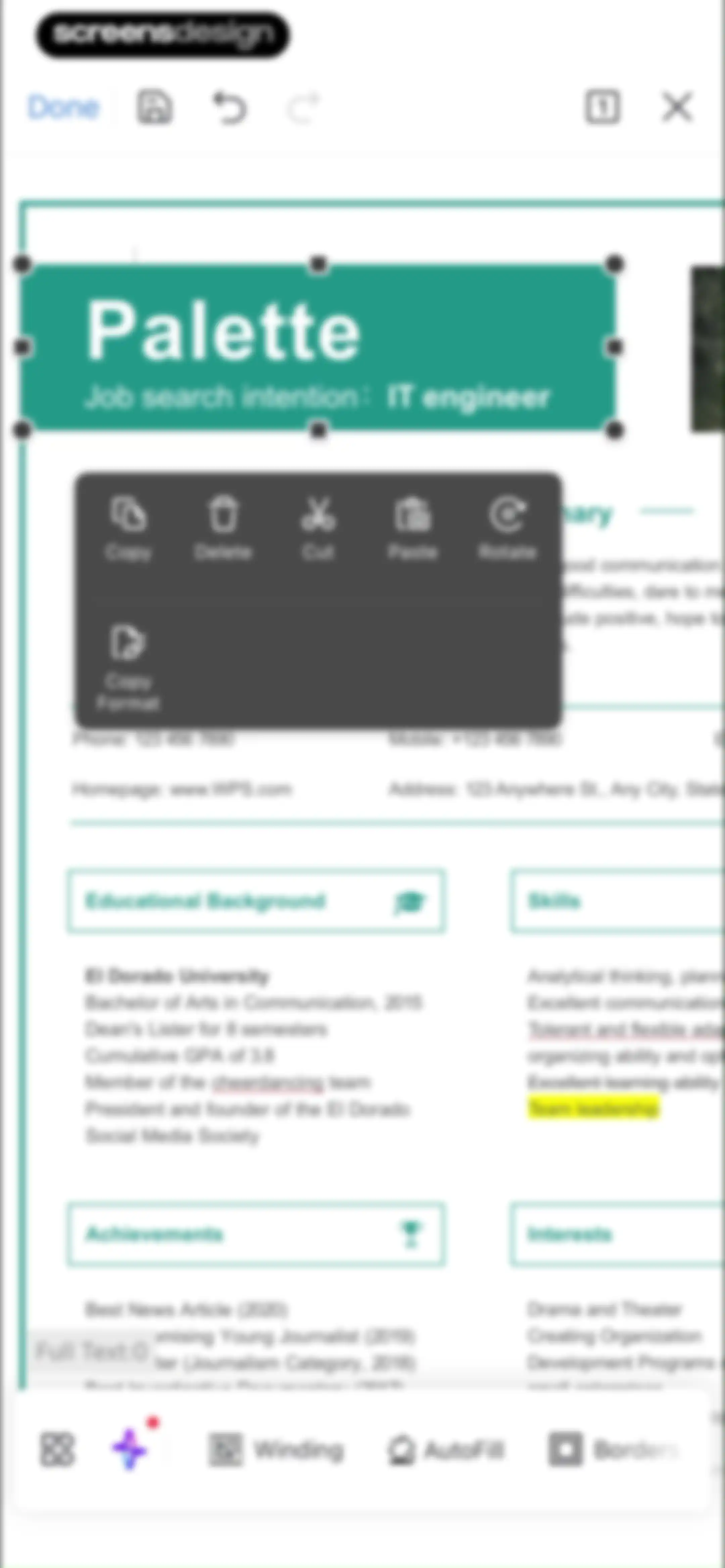 WPS Office-AI Doc, PDF, Sheet screen 64