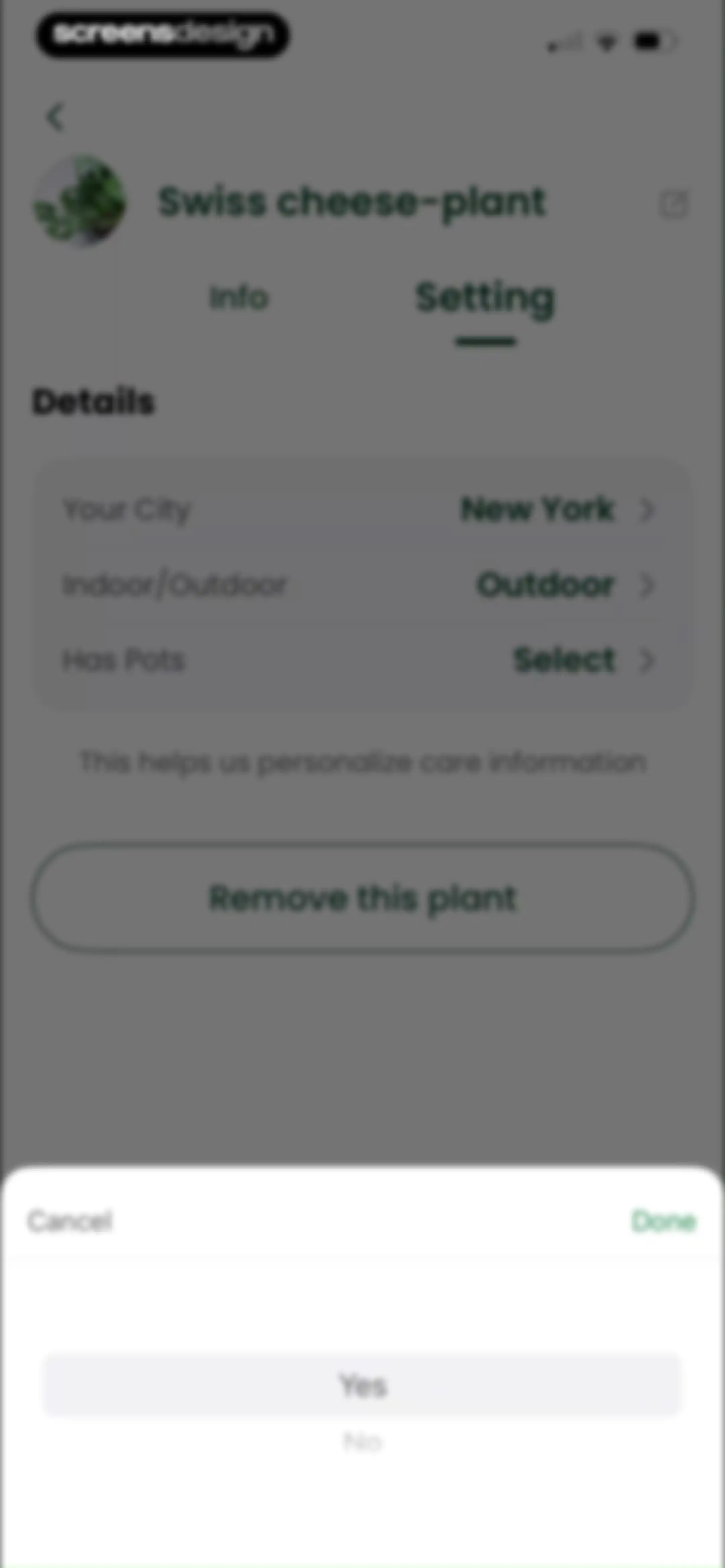 PlantAI: Identifier & Diagnose screen 63