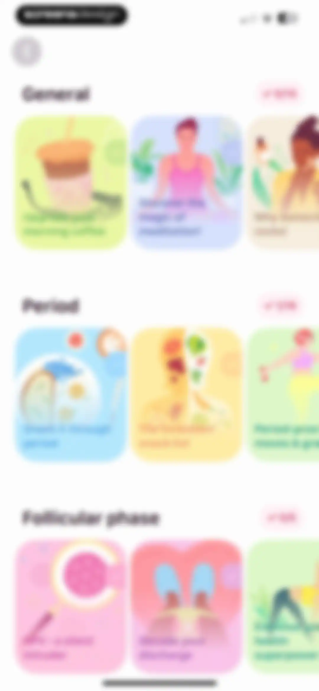 My period calendar Pinkllama screen 30