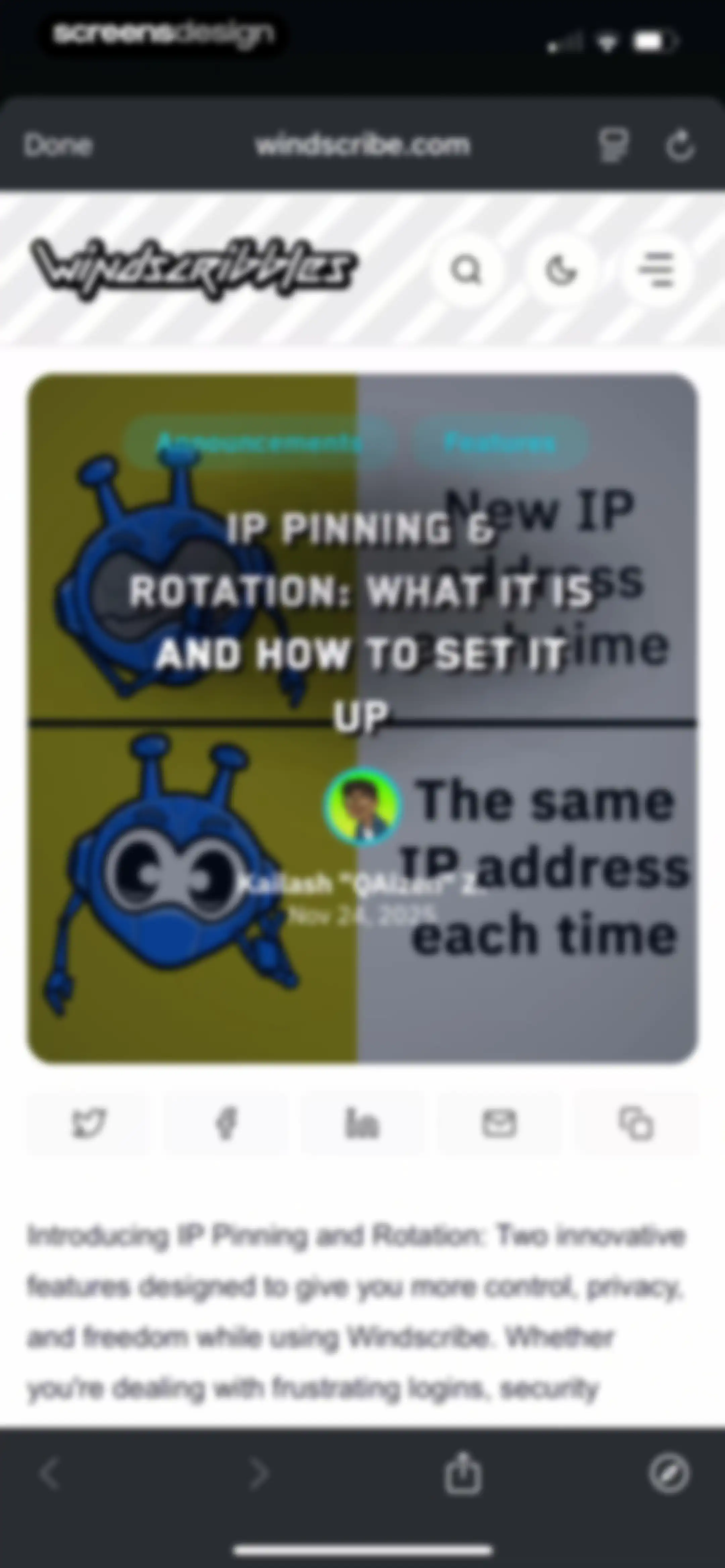 VPN Windscribe: Fast & Secure screen 26