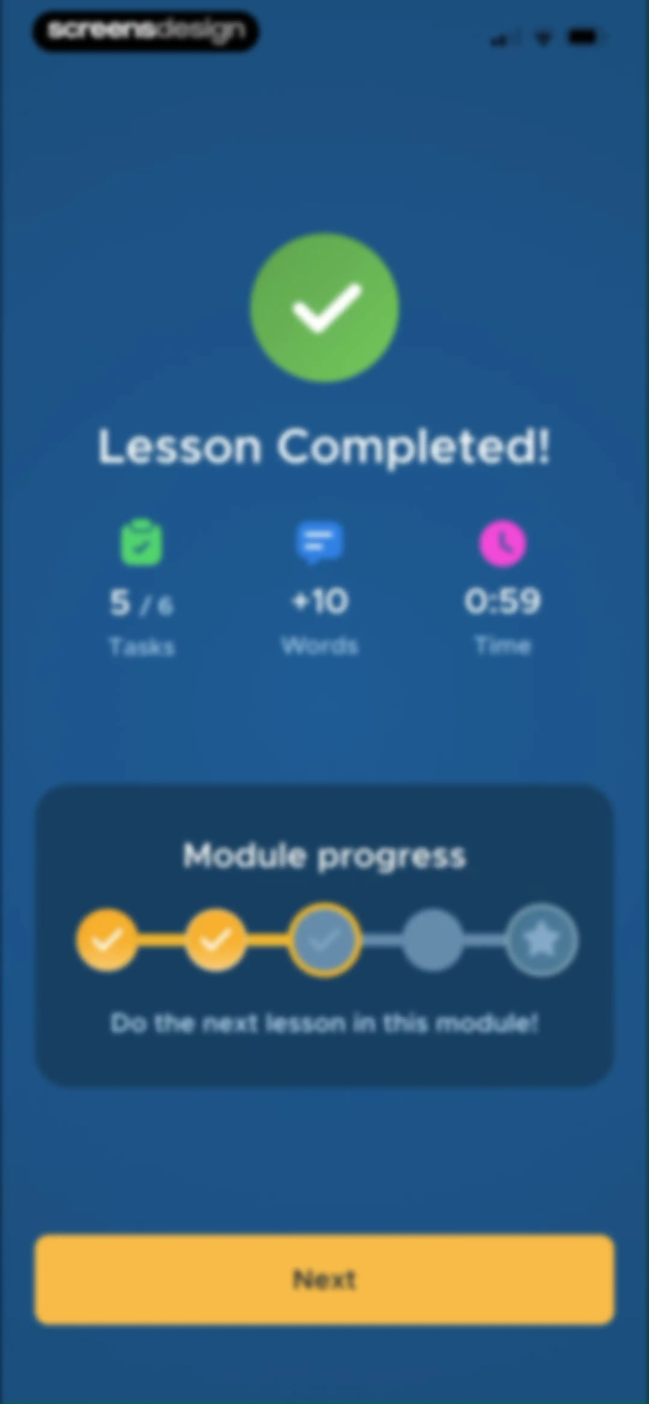 BeeSpeaker Learn English screen 59