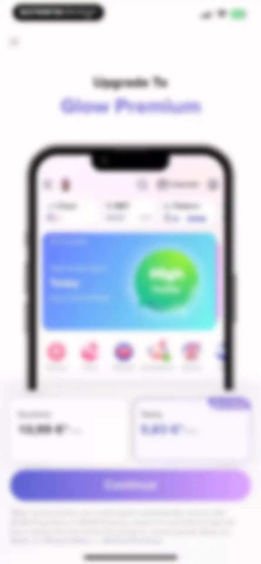 Glow Ovulation & Period App screen 21