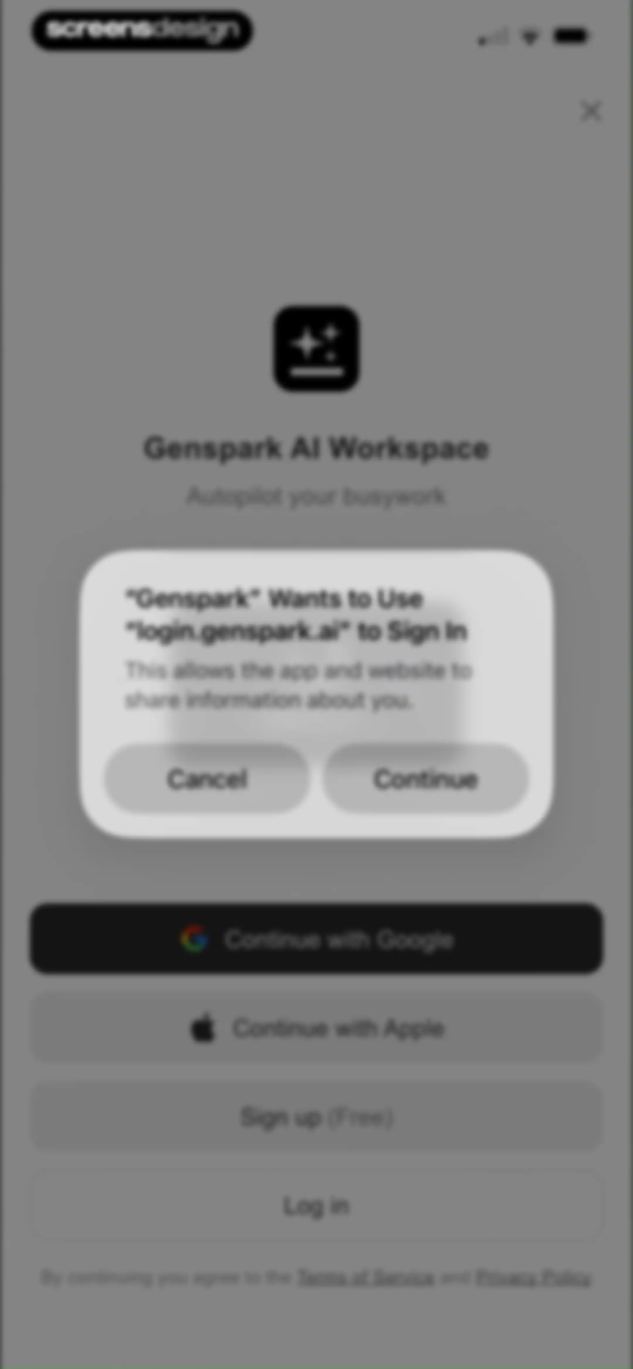 Genspark AI Workspace screen 6