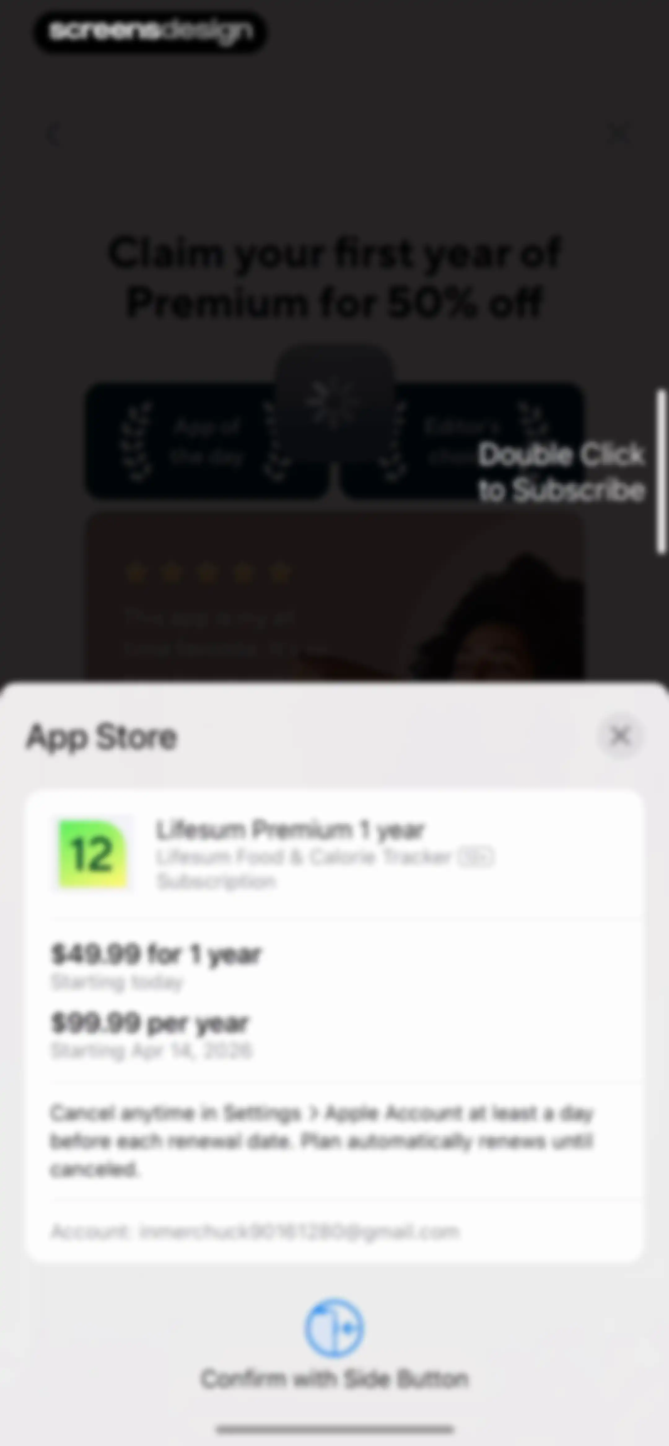 Lifesum: AI Calorie Counter screen 22