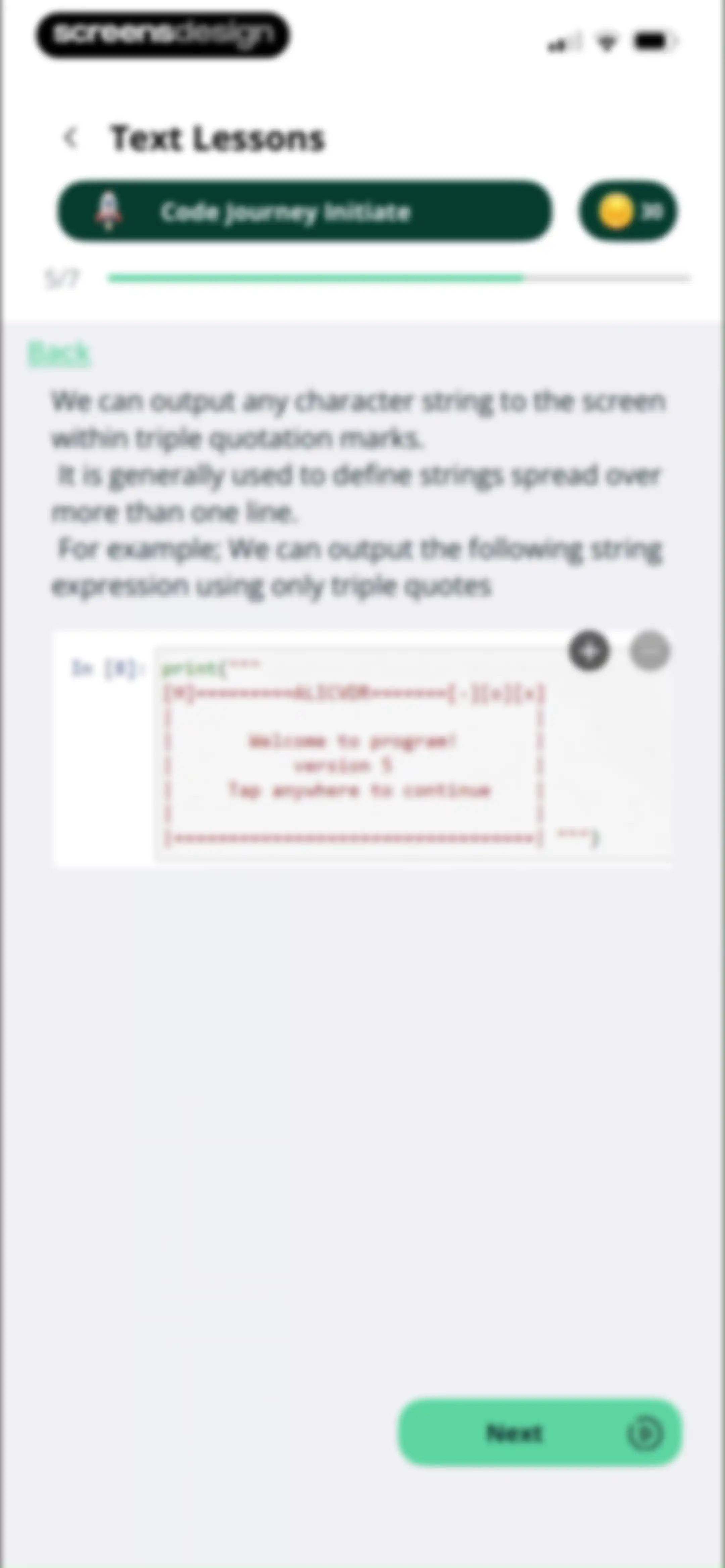 Learn Python・Coding－AI Compile screen 40