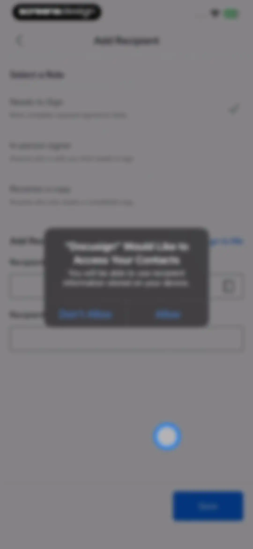Docusign - Upload & Sign Docs screen 55