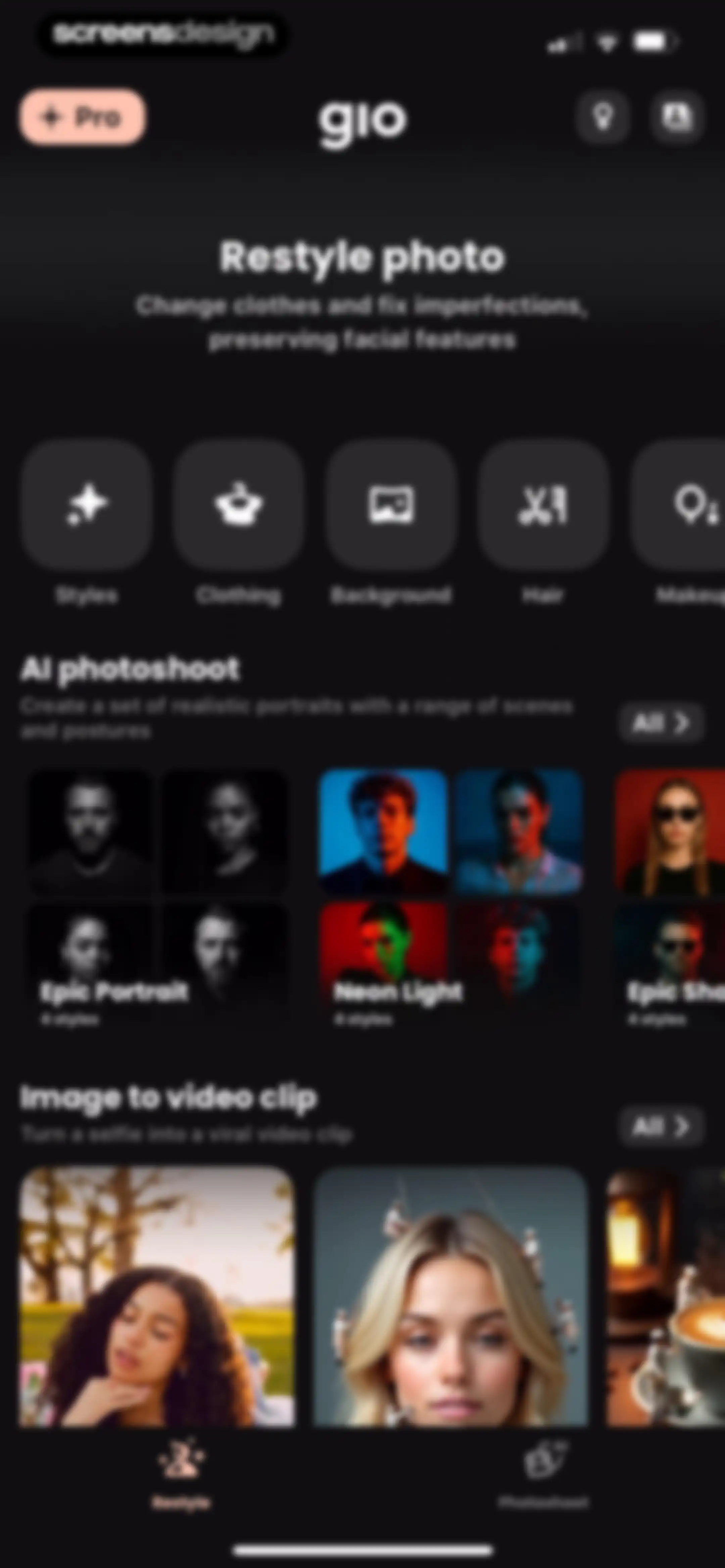 GIO - AI Photoshoot Generator screen 13