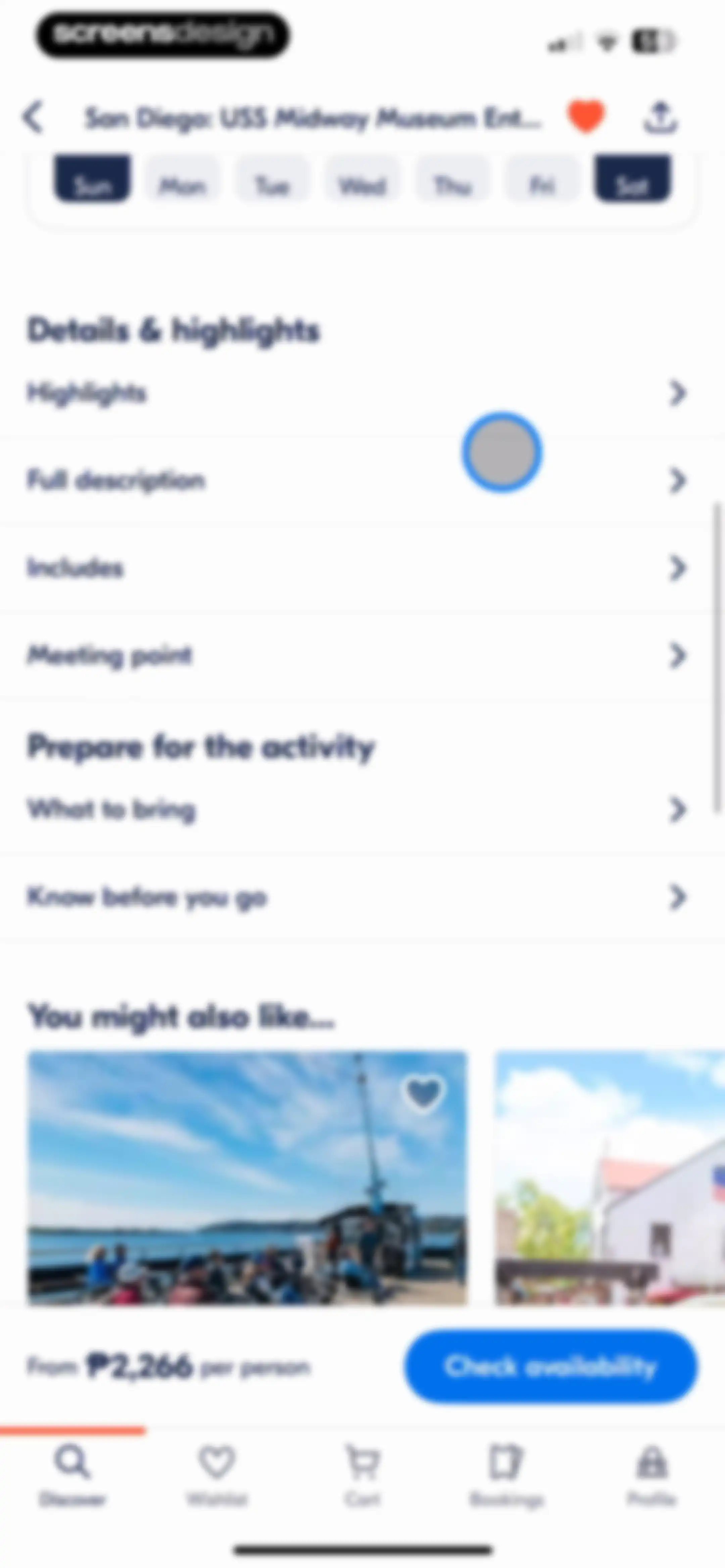GetYourGuide: Plan & Book screen 32