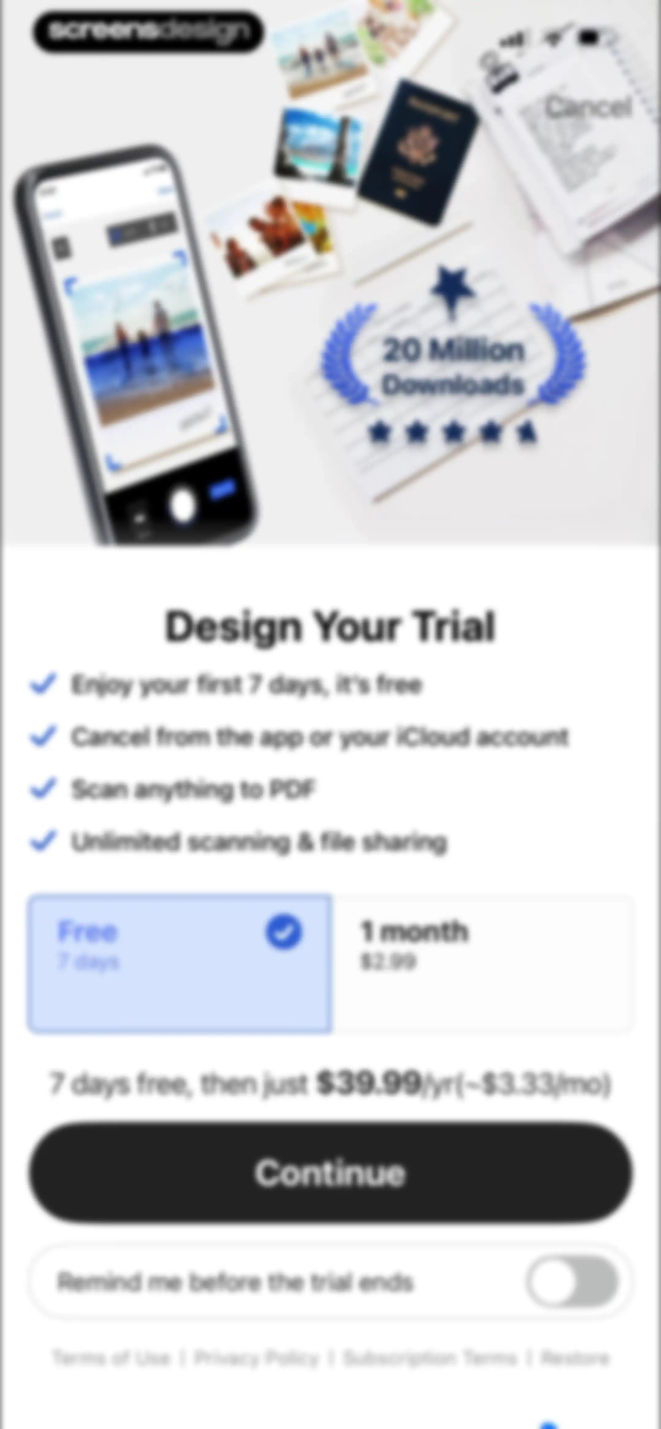 Mobile Scanner App - Scan PDF screen 10