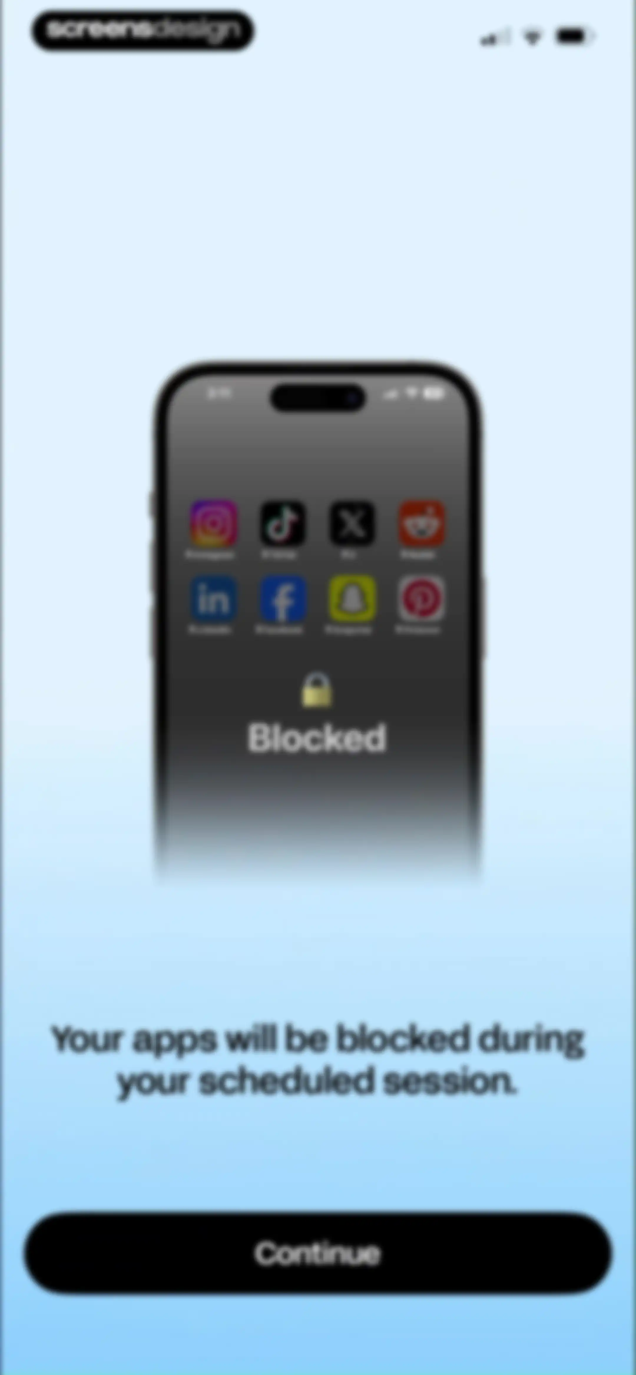 BePresent: Screen Time Control screen 49