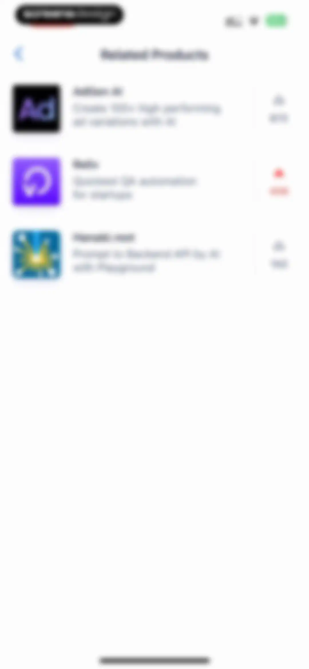 Product Hunt screen 46