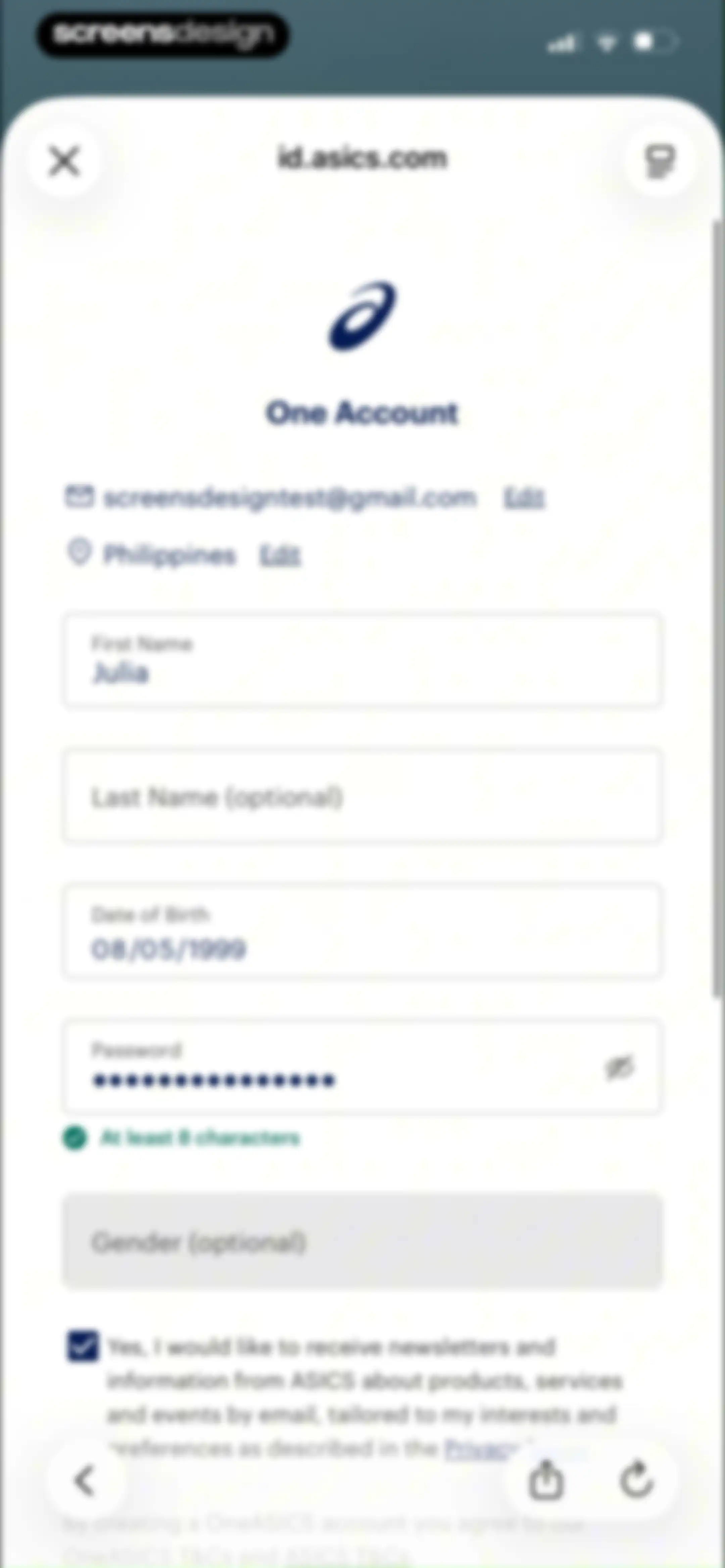 ASICS Runkeeper—Run Tracker screen 8