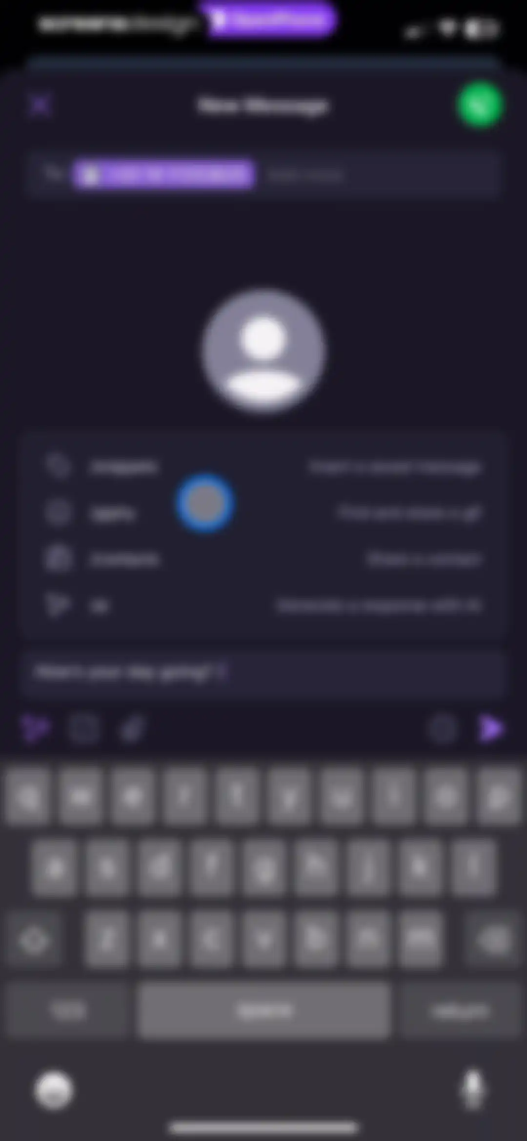 Quo (formerly OpenPhone) screen 21