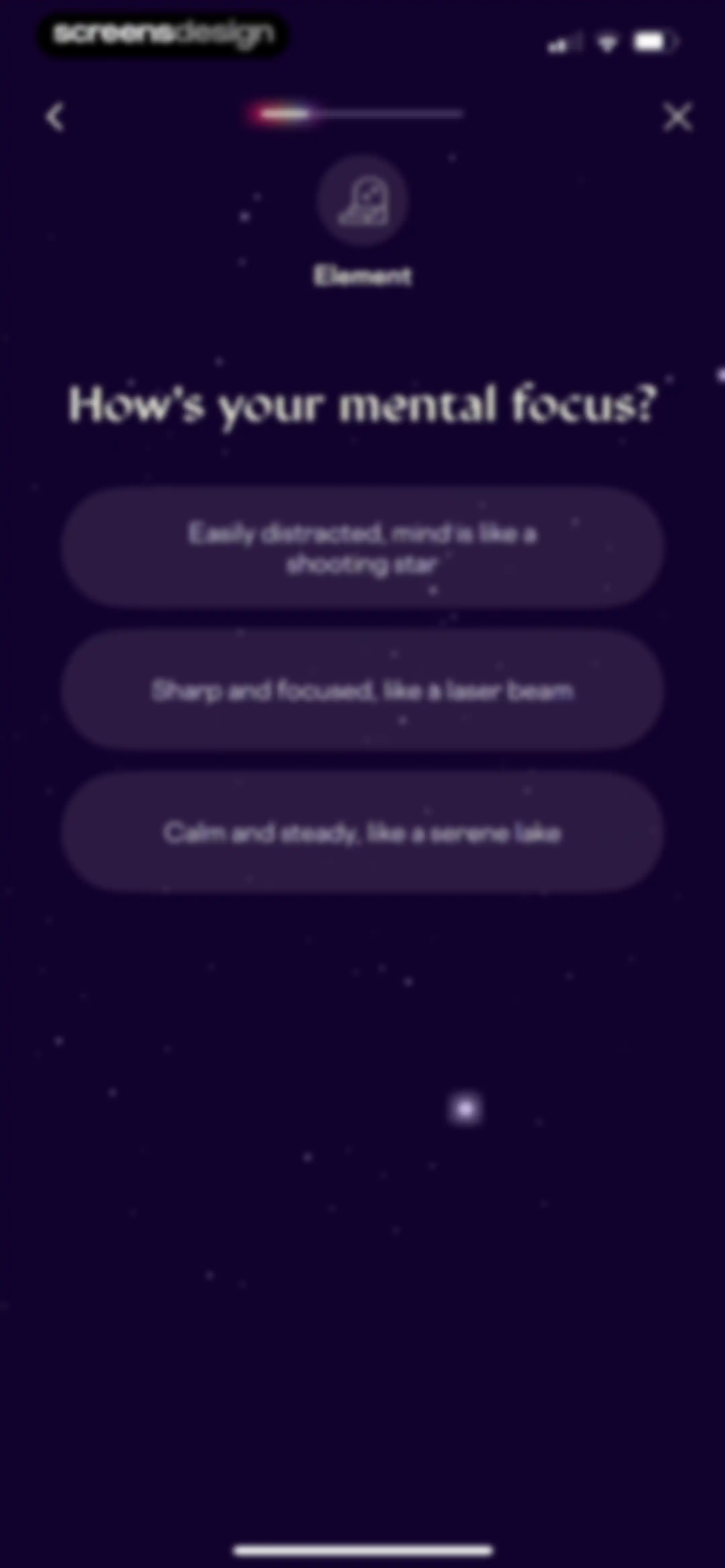 Stardust Period Tracker screen 132