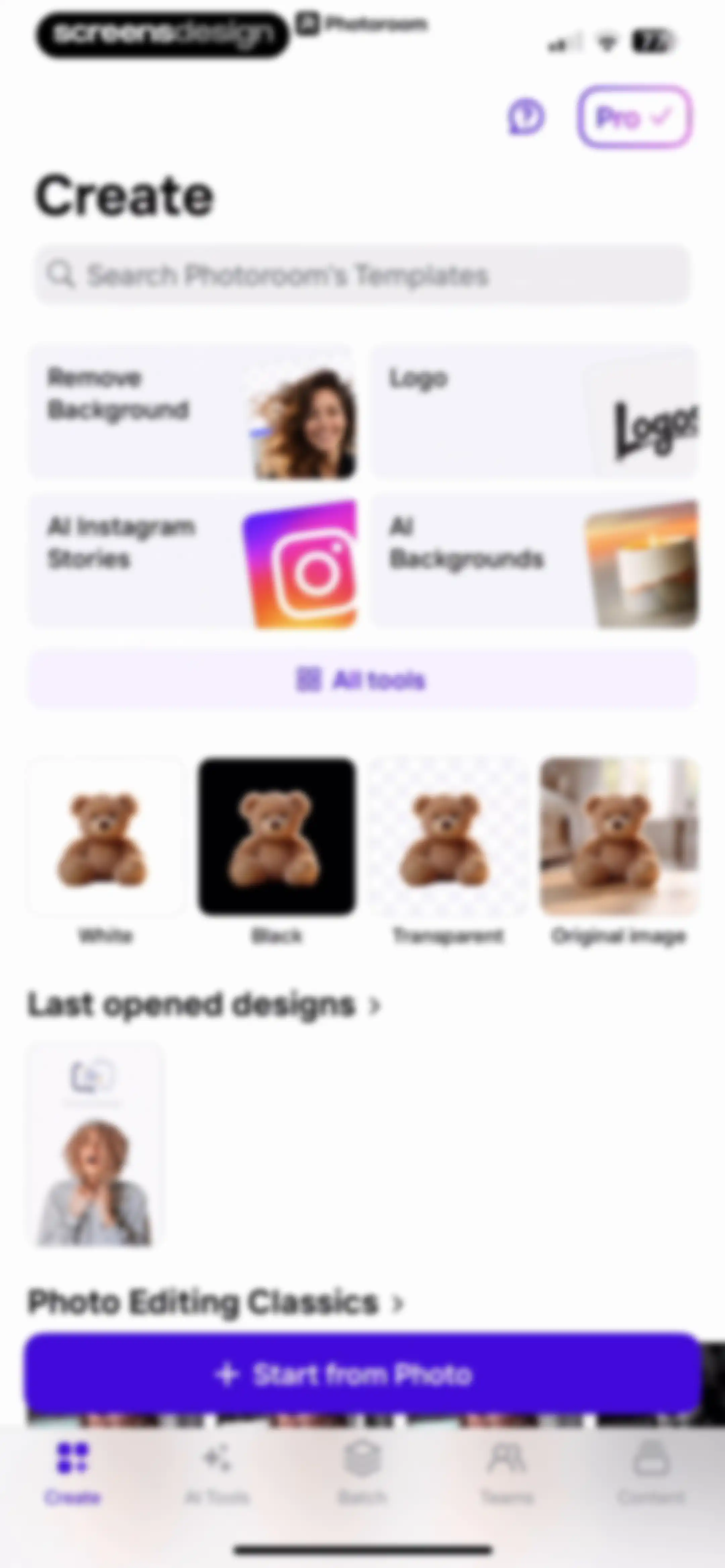 Photoroom: AI Photo Editor screen 61
