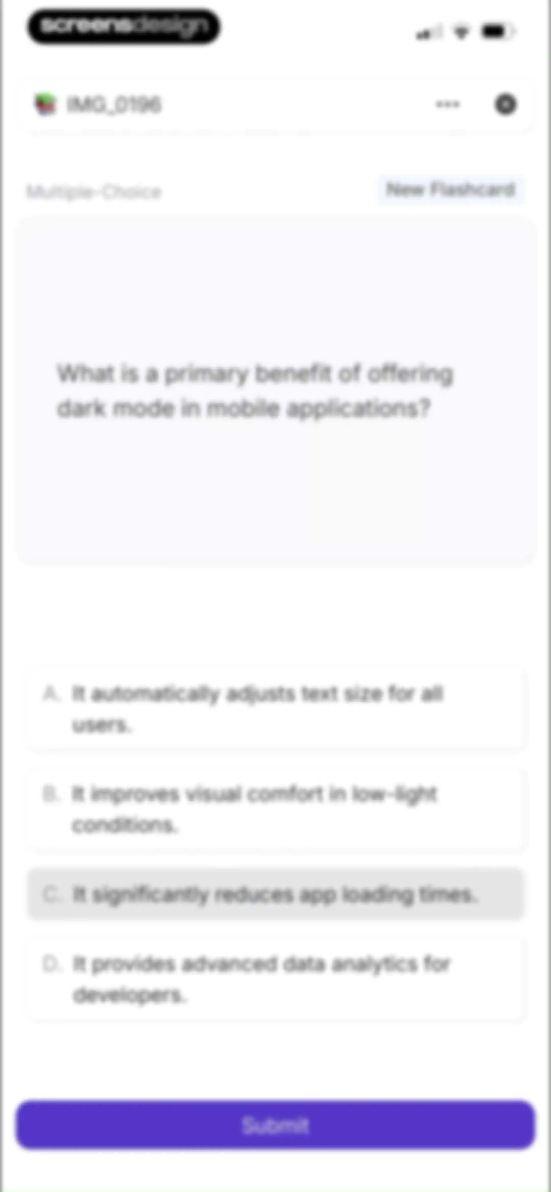 Retain Cards: AI Flashcards screen 97