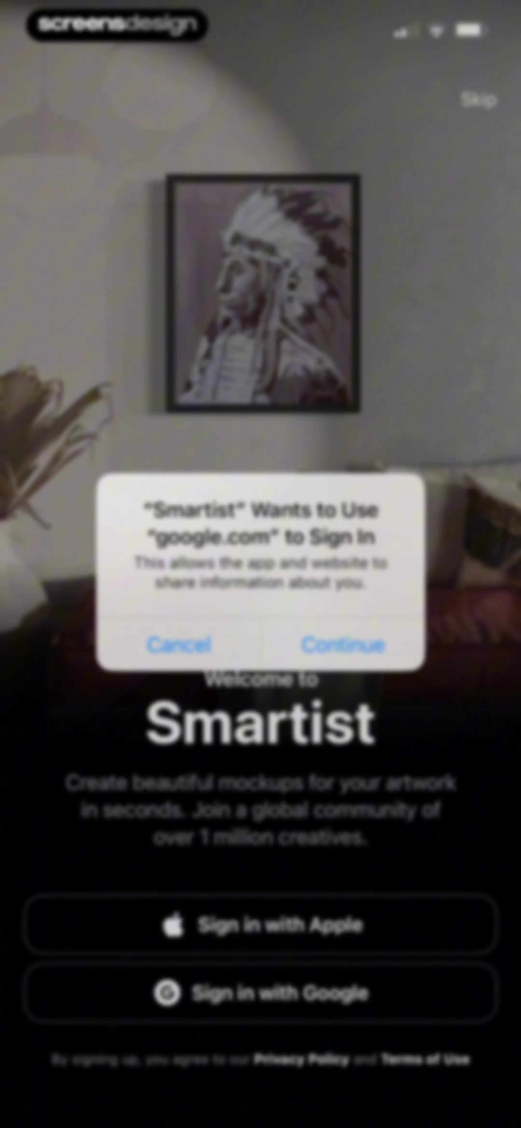 Smartist: Art Preview on Wall screen 5