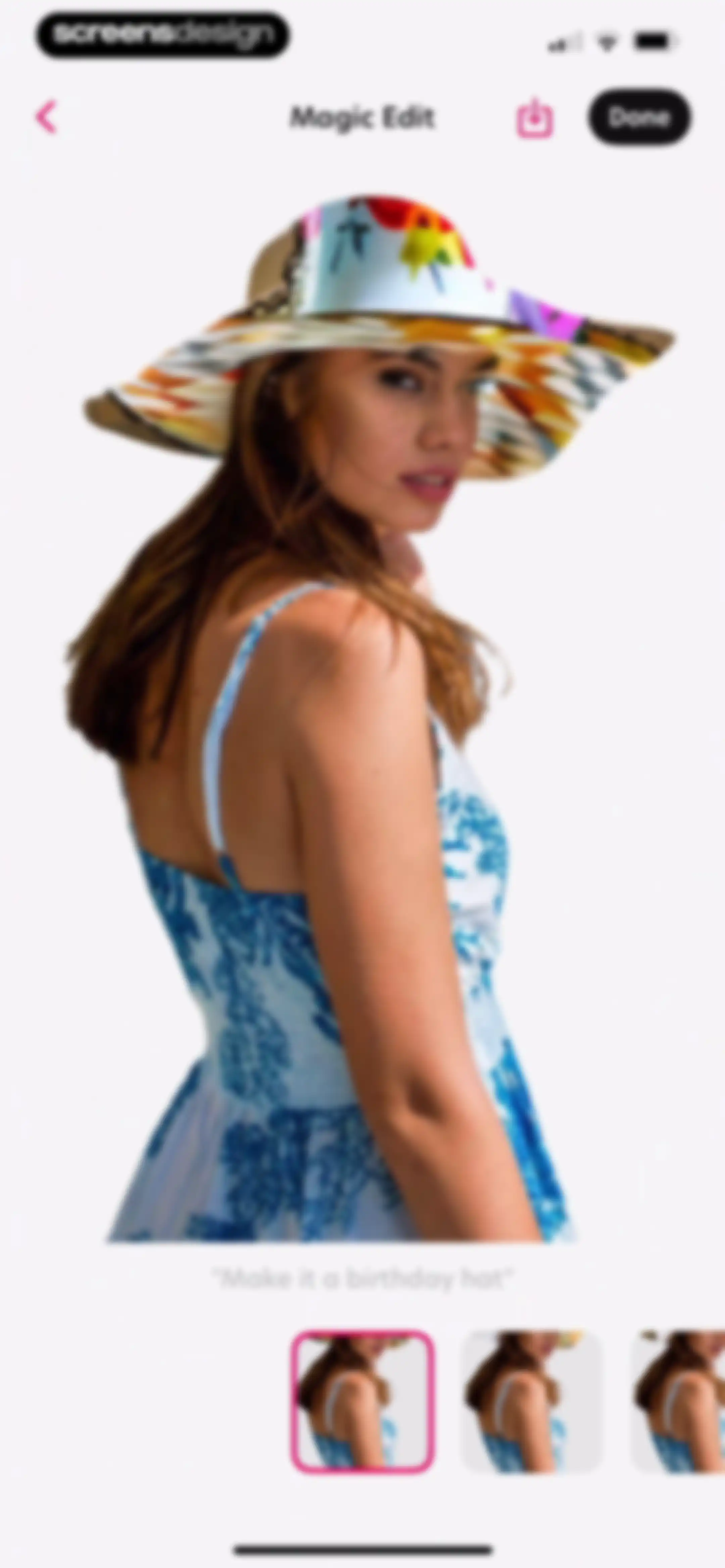 Bazaart AI Photo Editor Design screen 67