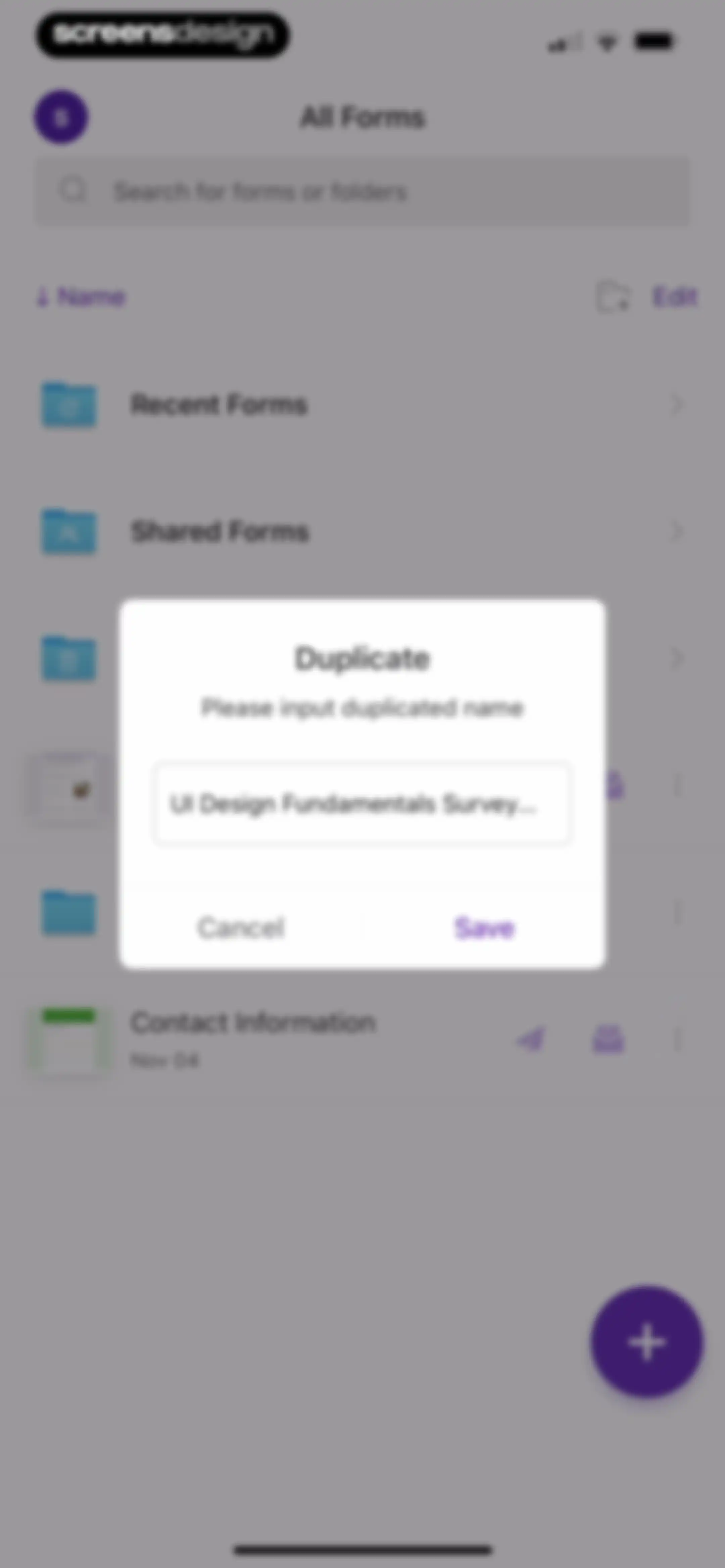 Forms for Google Docs screen 113