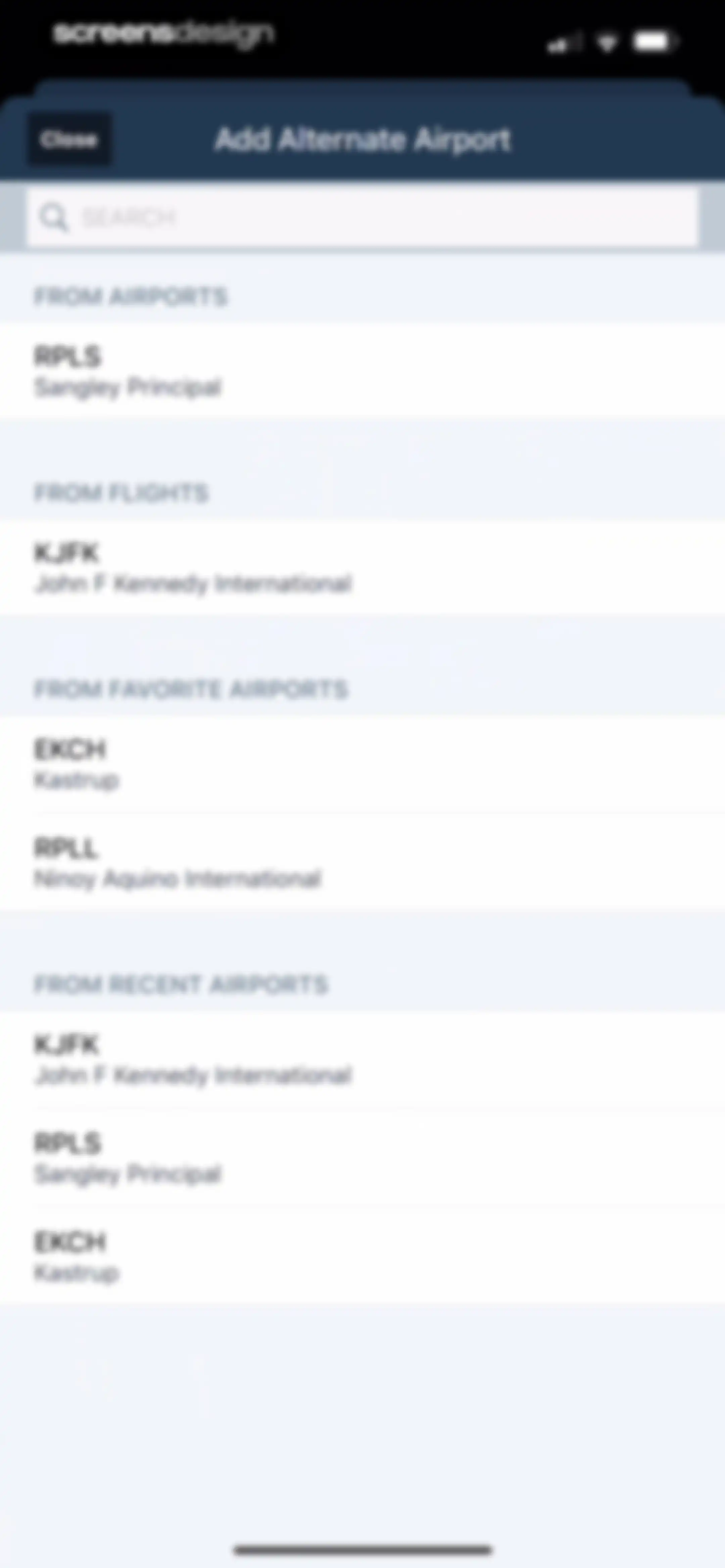ForeFlight Mobile EFB screen 132