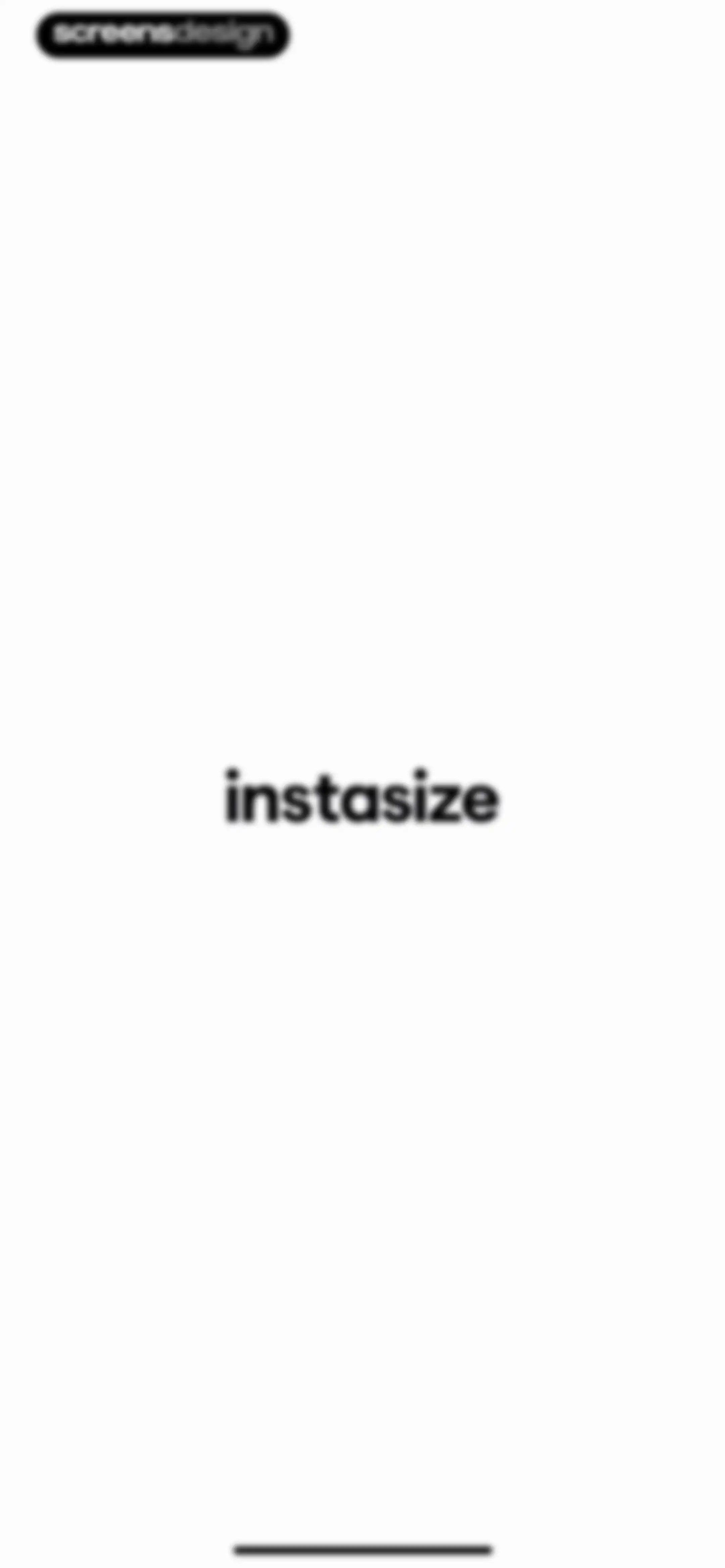 InstaSize: AI Photo Editor screen 1