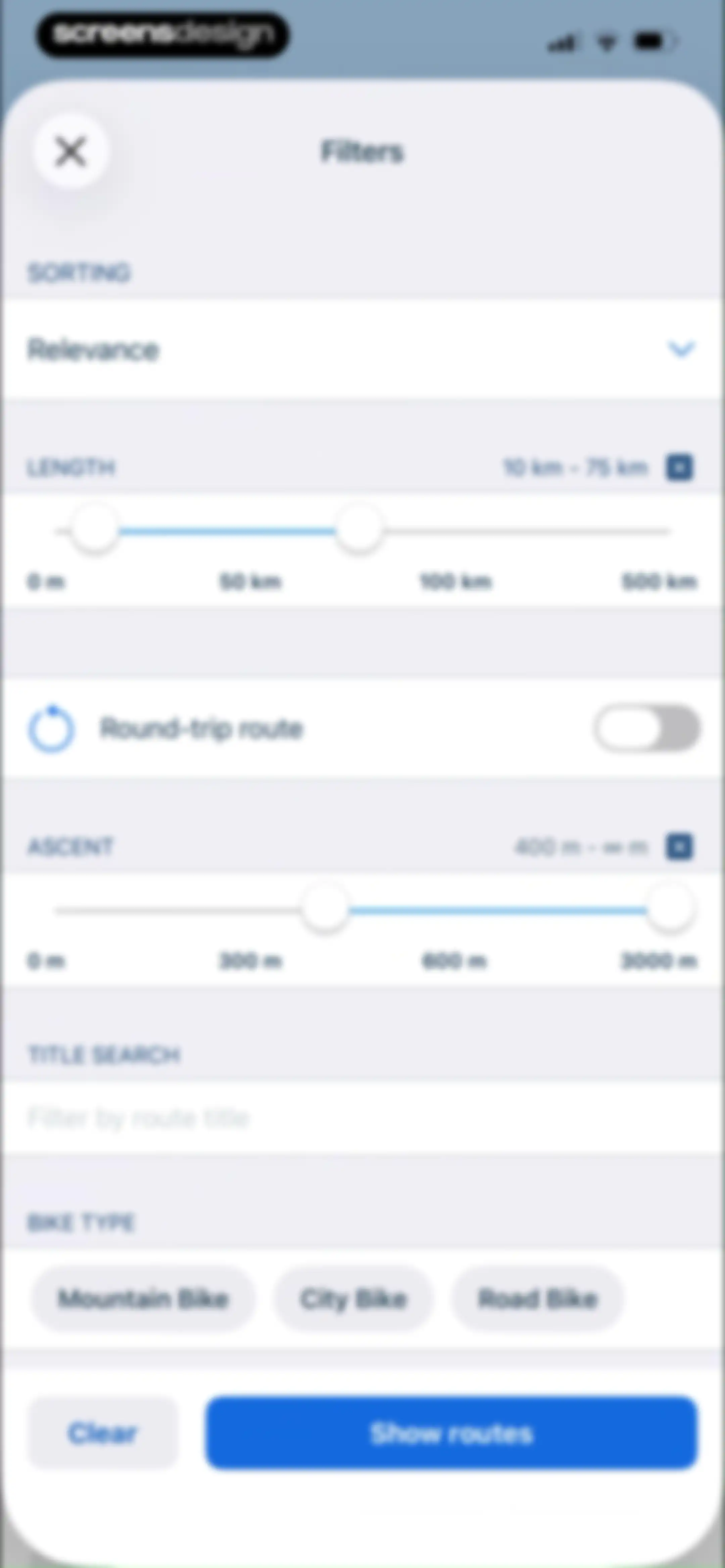 Bikemap: Bicycle Tracker & GPS screen 84
