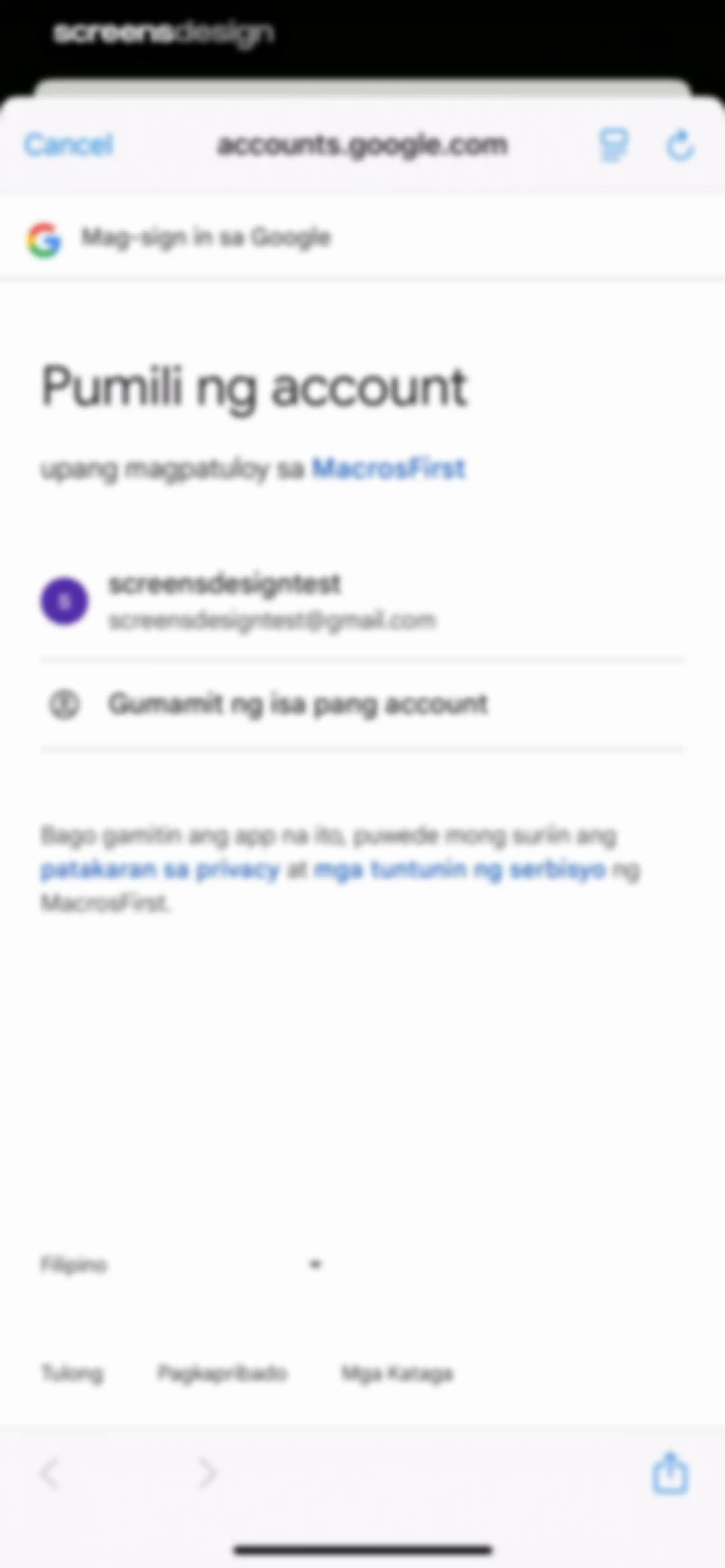 MacrosFirst - Macro Tracker screen 24